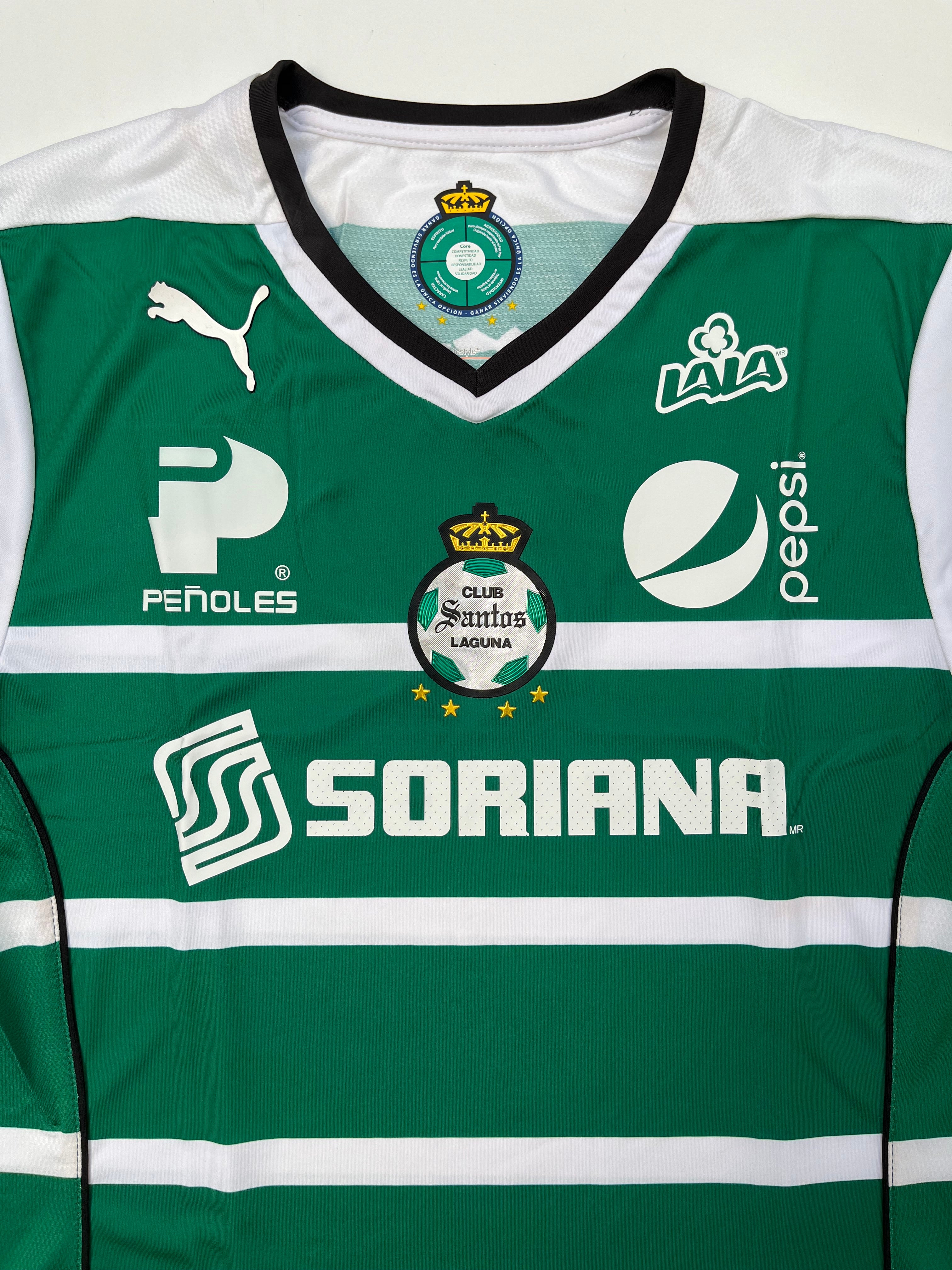 Jersey Santos Laguna Local 2014 2015 Versión Jugador (M y XL)