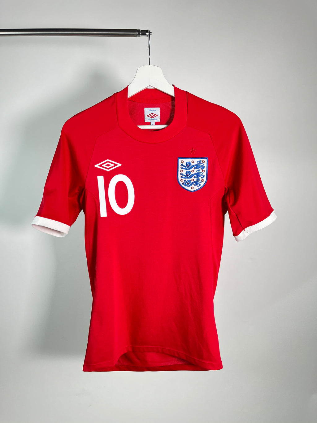 Jersey Inglaterra Visita 2010 2012 Wayne Rooney (S)