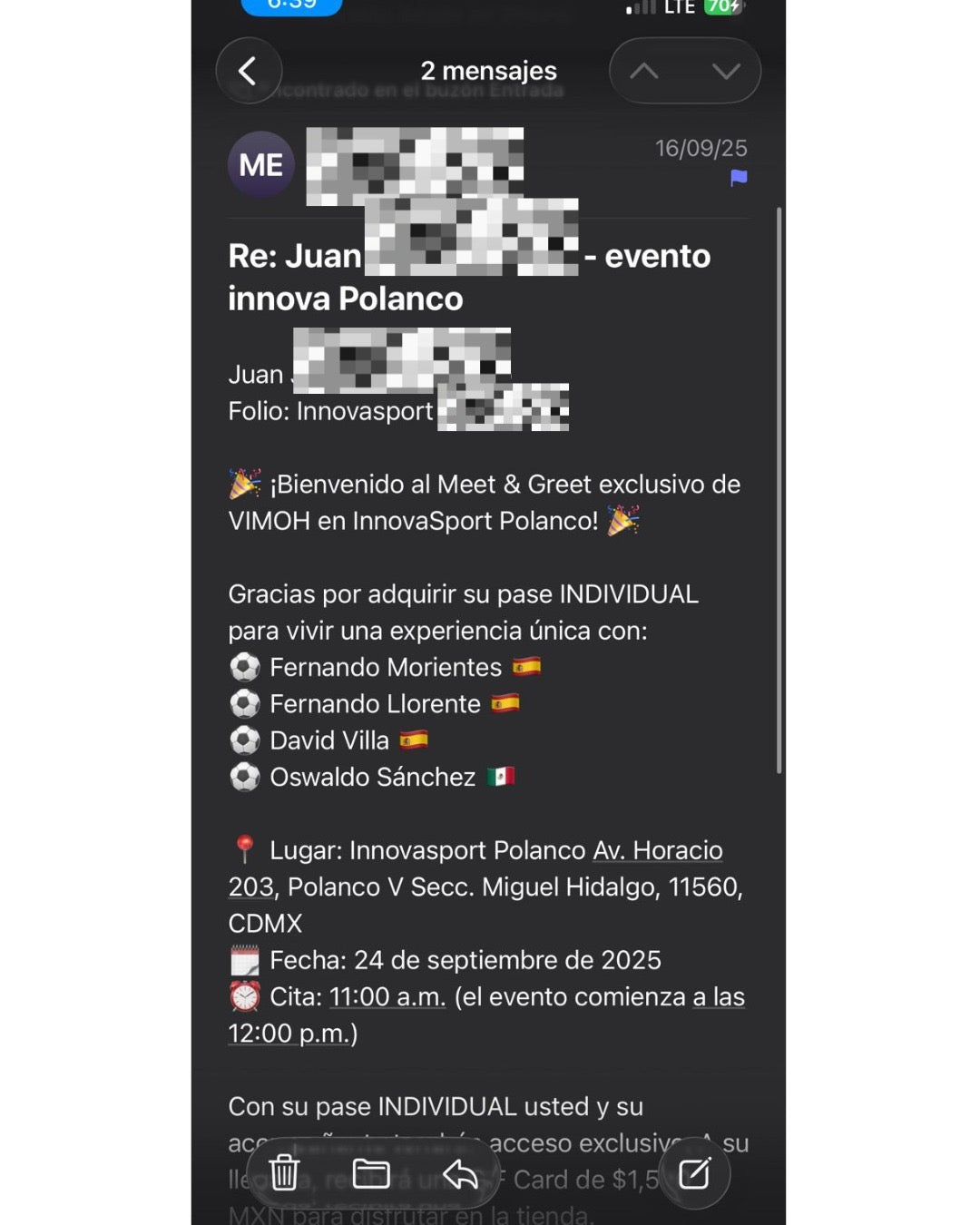 Jersey Barcelona Tercera 2025 2026 Autografiado por David Villa *C/Etiquetas* (L)