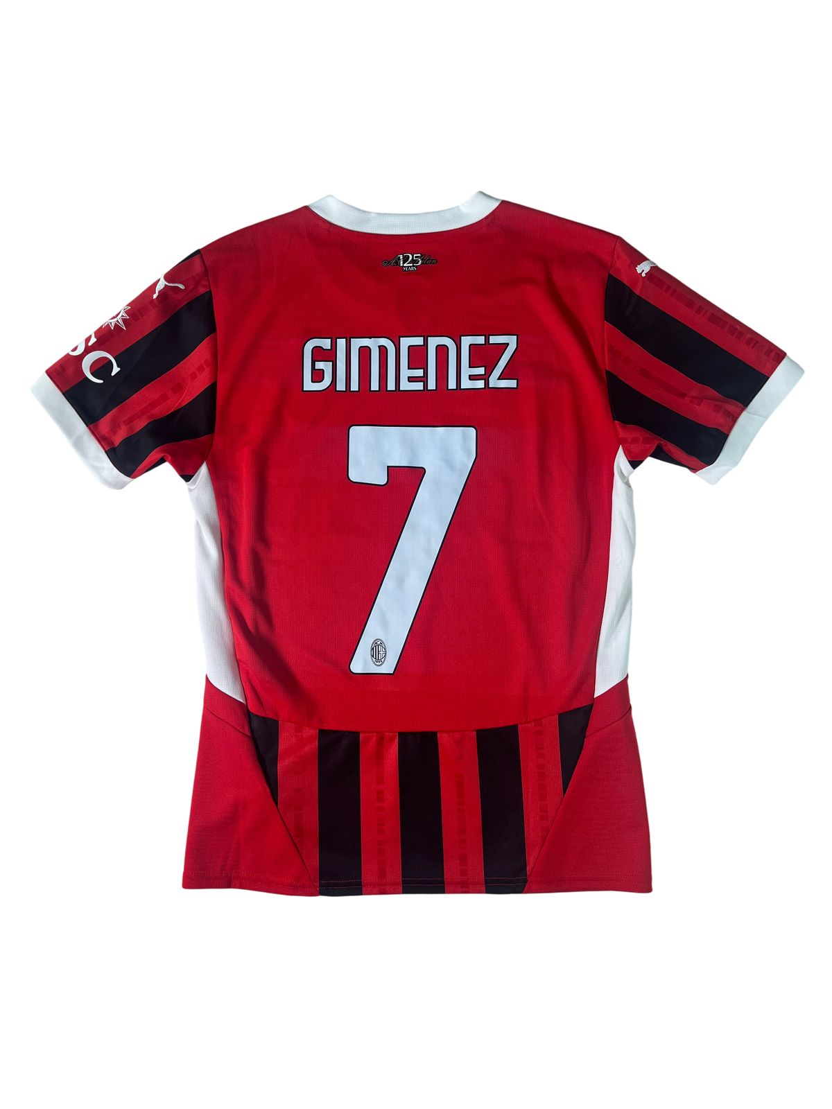 Jersey AC Milán Local 2024 2025 Santiago Giménez (S)