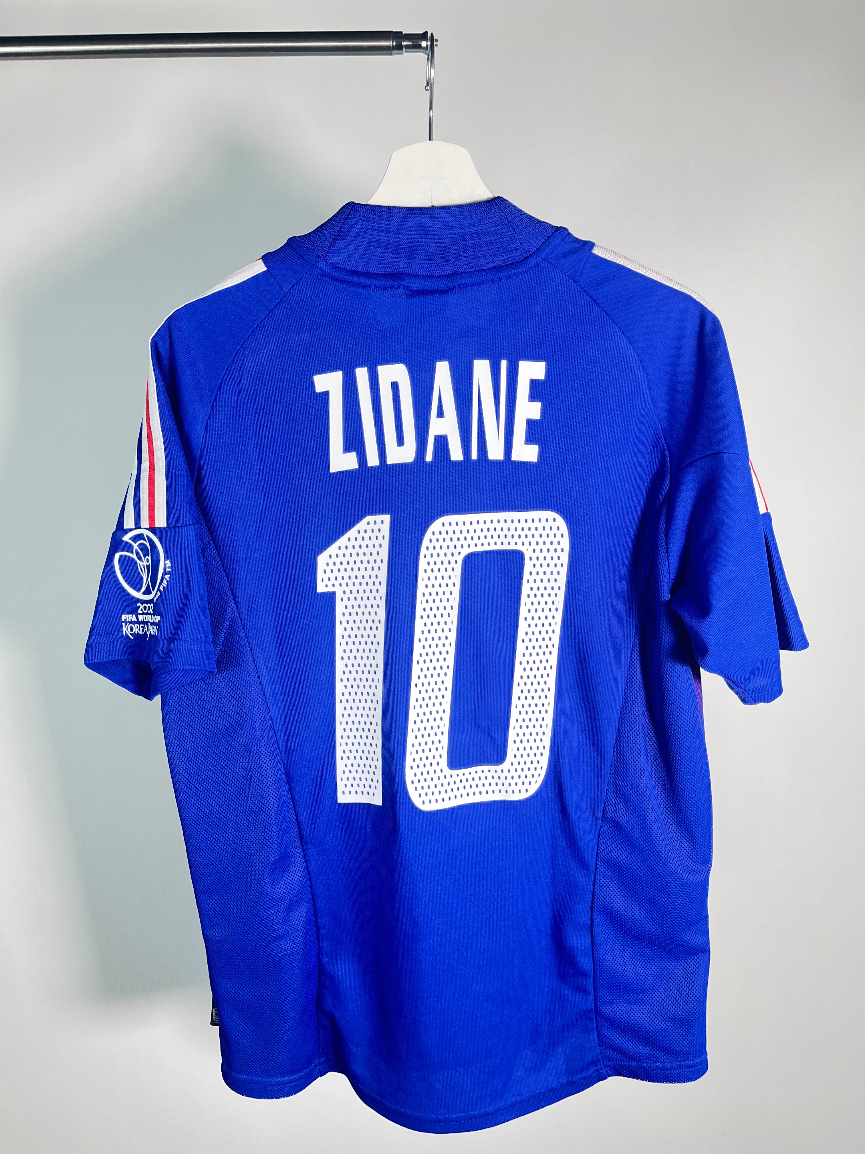 Jersey Francia Local 2002 2004 *Mundial Corea Japón* Zinedine Zidane (S)