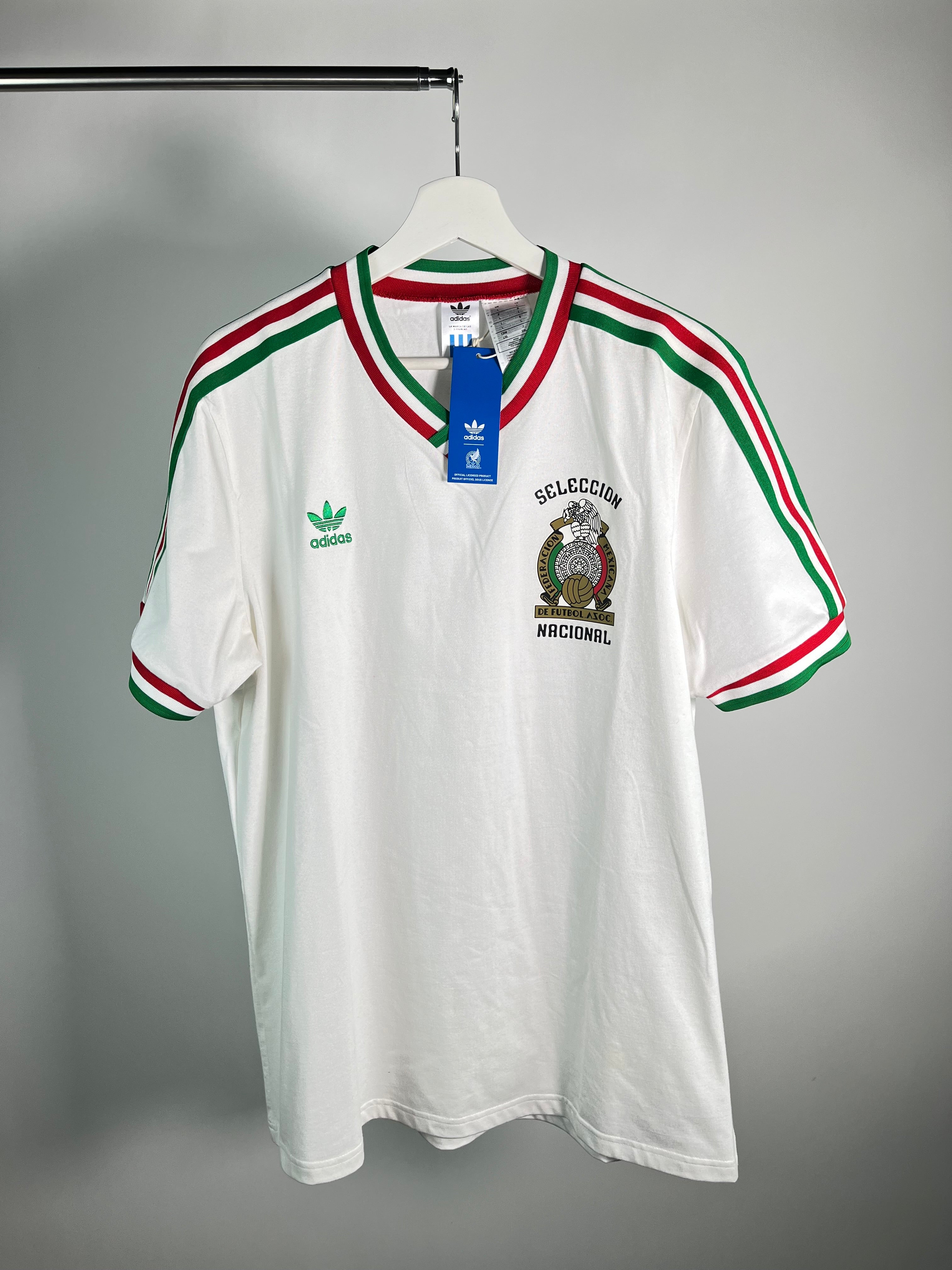 Jersey México Visita 1985 1986 *Reedición C/Etiquetas* (L)