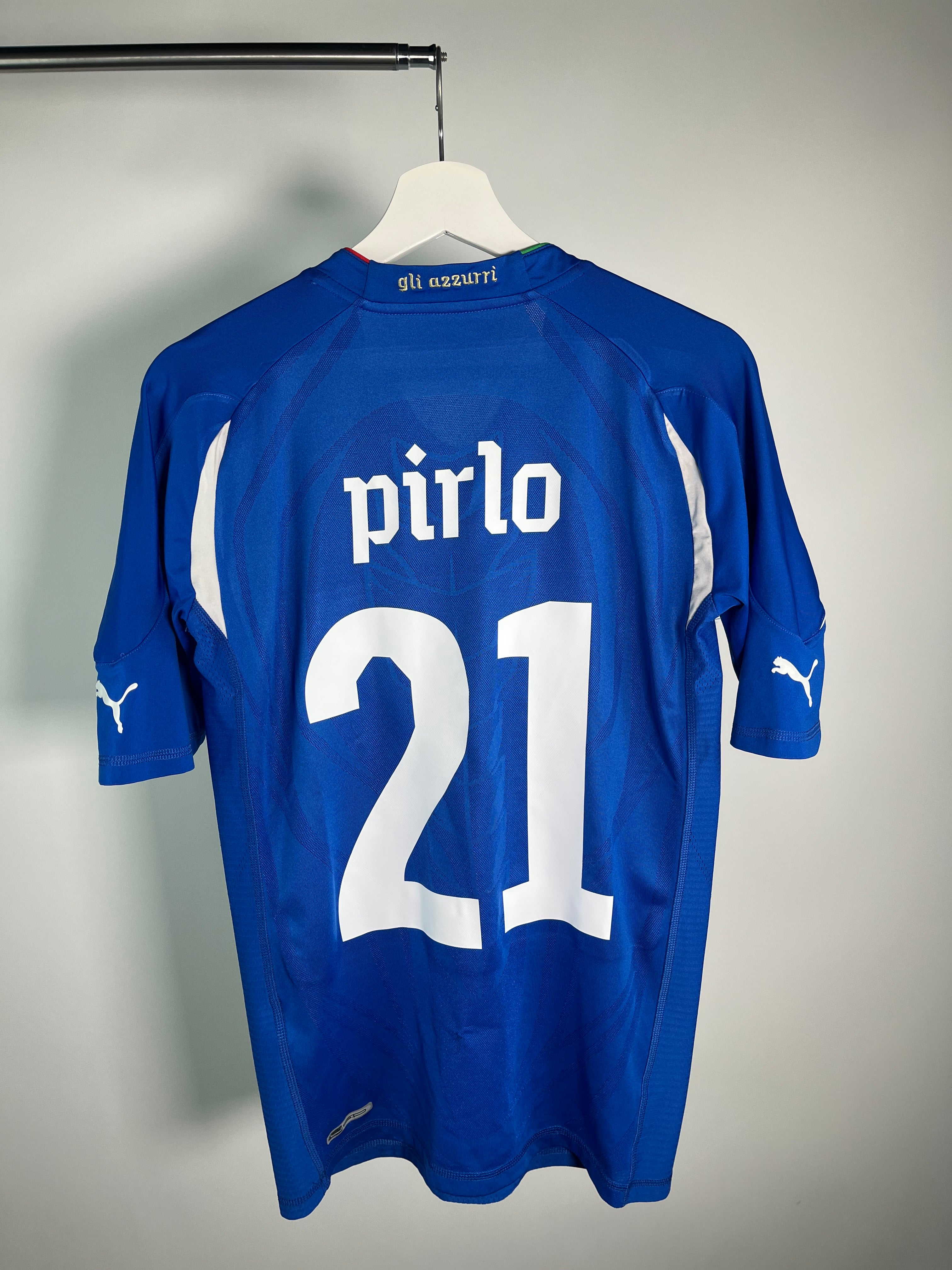 Jersey Italia Local 2010 2011 Versión Jugador Andrea Pirlo (M)