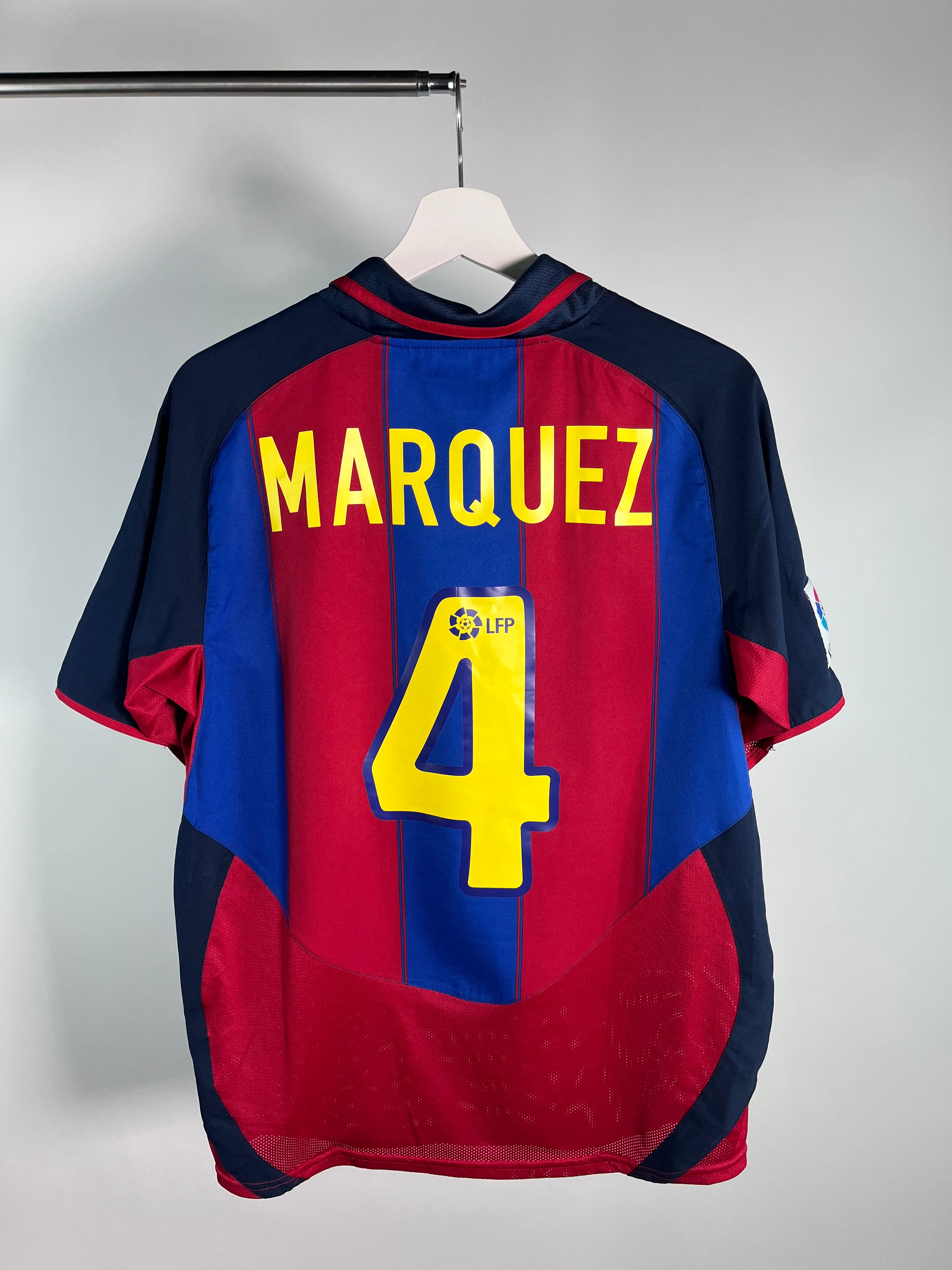 Jersey Barcelona Local 2003 2004 Rafael Márquez (S)