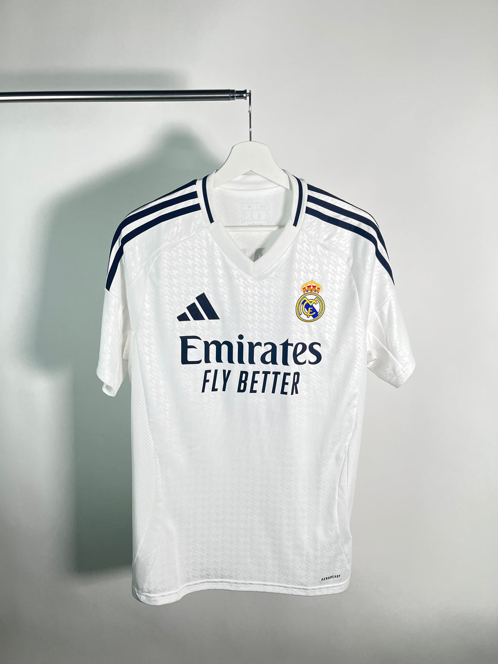 Jersey Real Madrid Local 2024 2025 Kylian Mbappé (M)