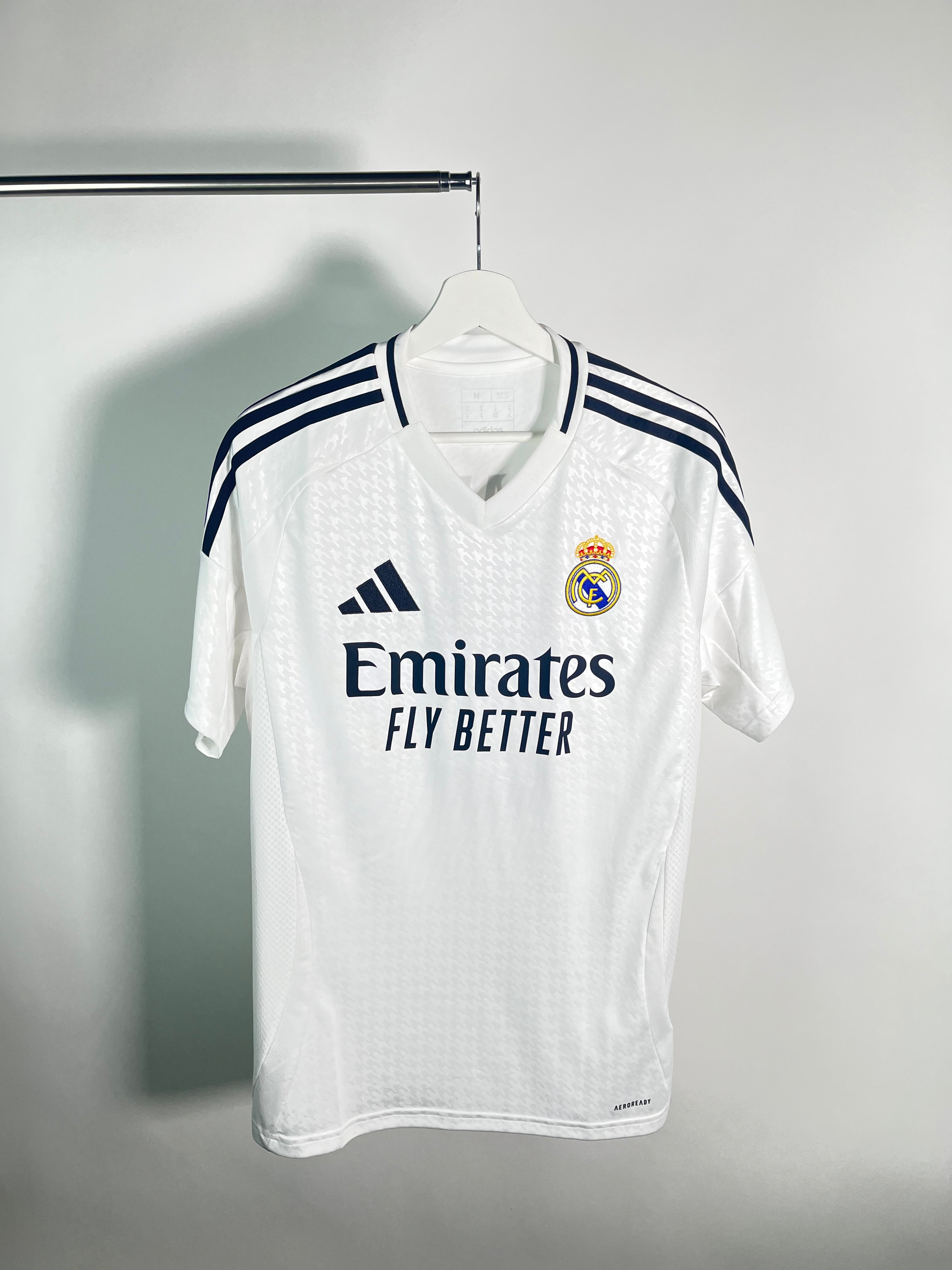 Jersey Real Madrid Local 2024 2025 Kylian Mbappé (M)