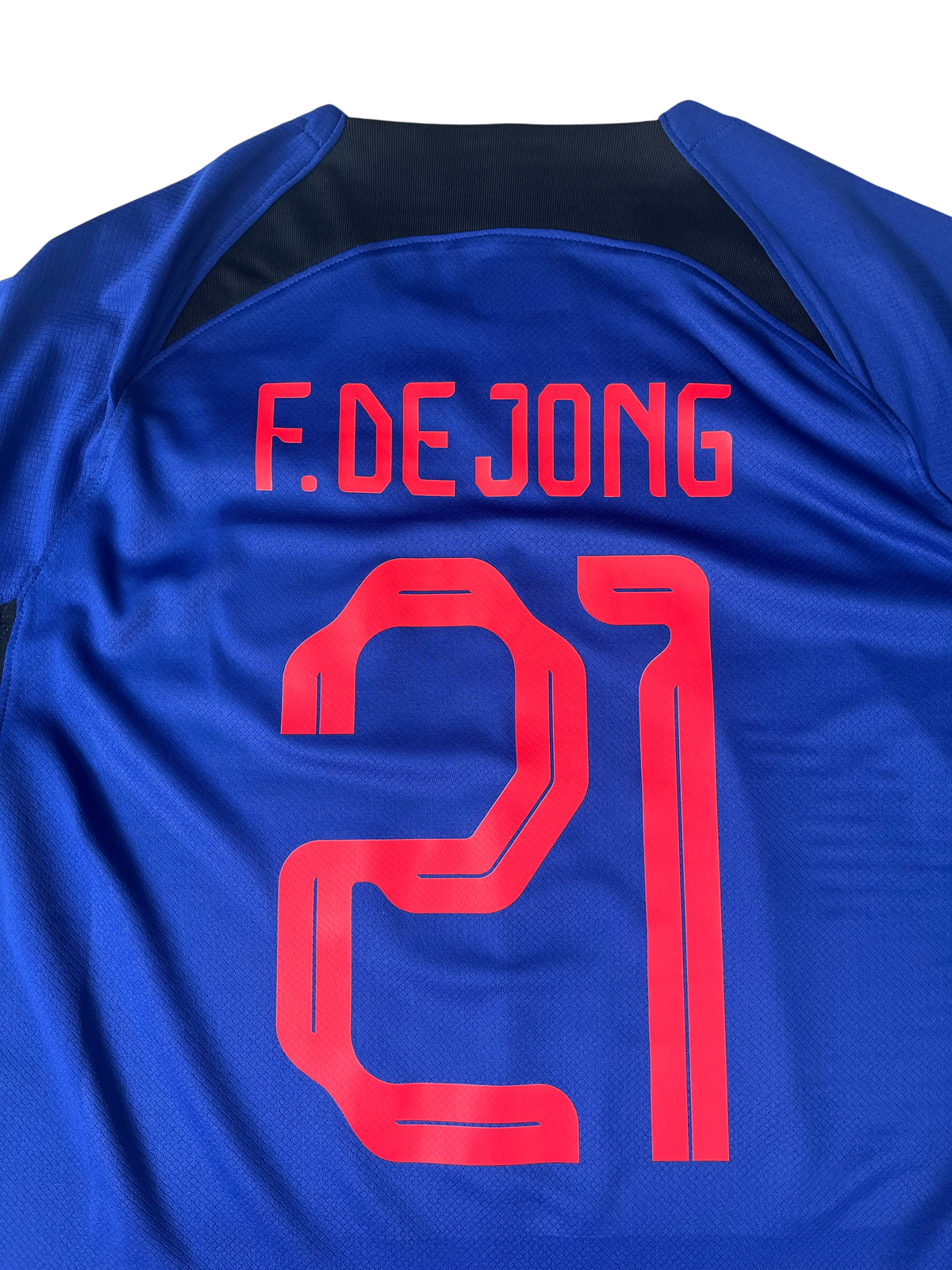 Jersey Países Bajos Visita 2022 2023 Frenkie De Jong (L)