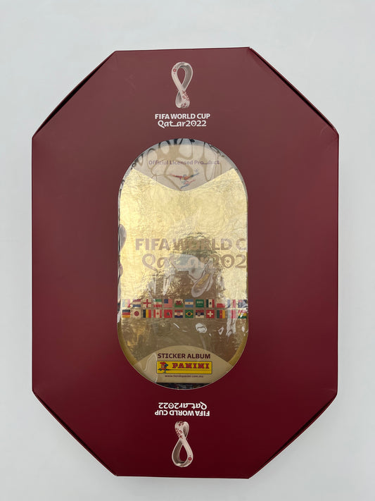 Álbum Mundial Qatar 2022 Pasta Dura Edición Especial Estadio