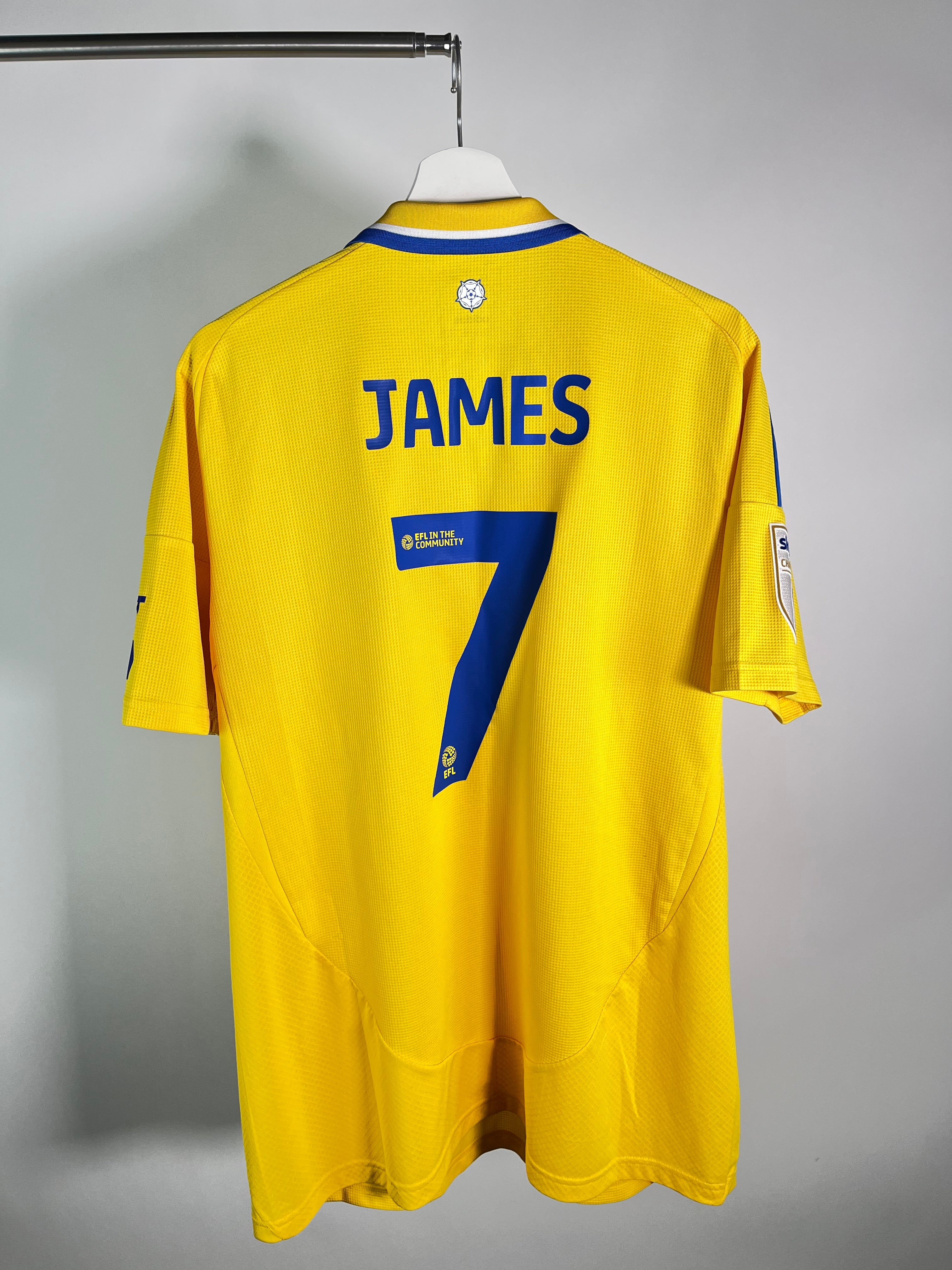 Jersey Leeds United Visita 2024 2025 Daniel James (XL)
