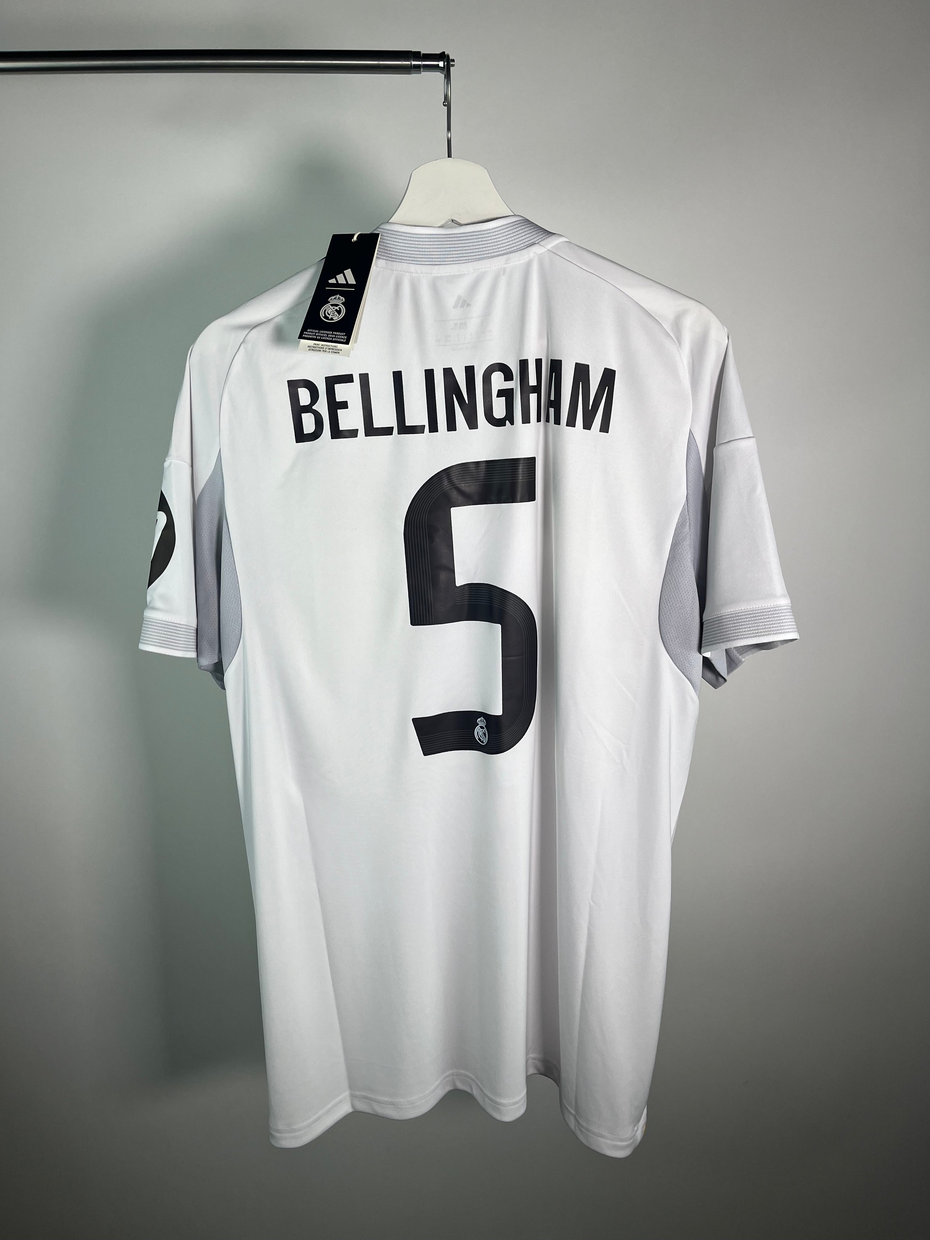 Jersey Real Madrid Local 2025 2026 *C/Etiquetas* Jude Bellingham (L)