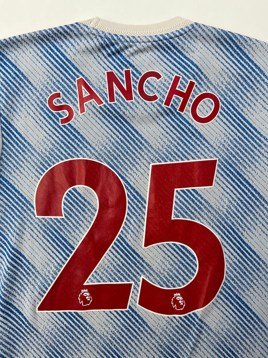 Jersey Manchester United Visita 2021 2022 Versión Jugador Jadon Sancho (M)