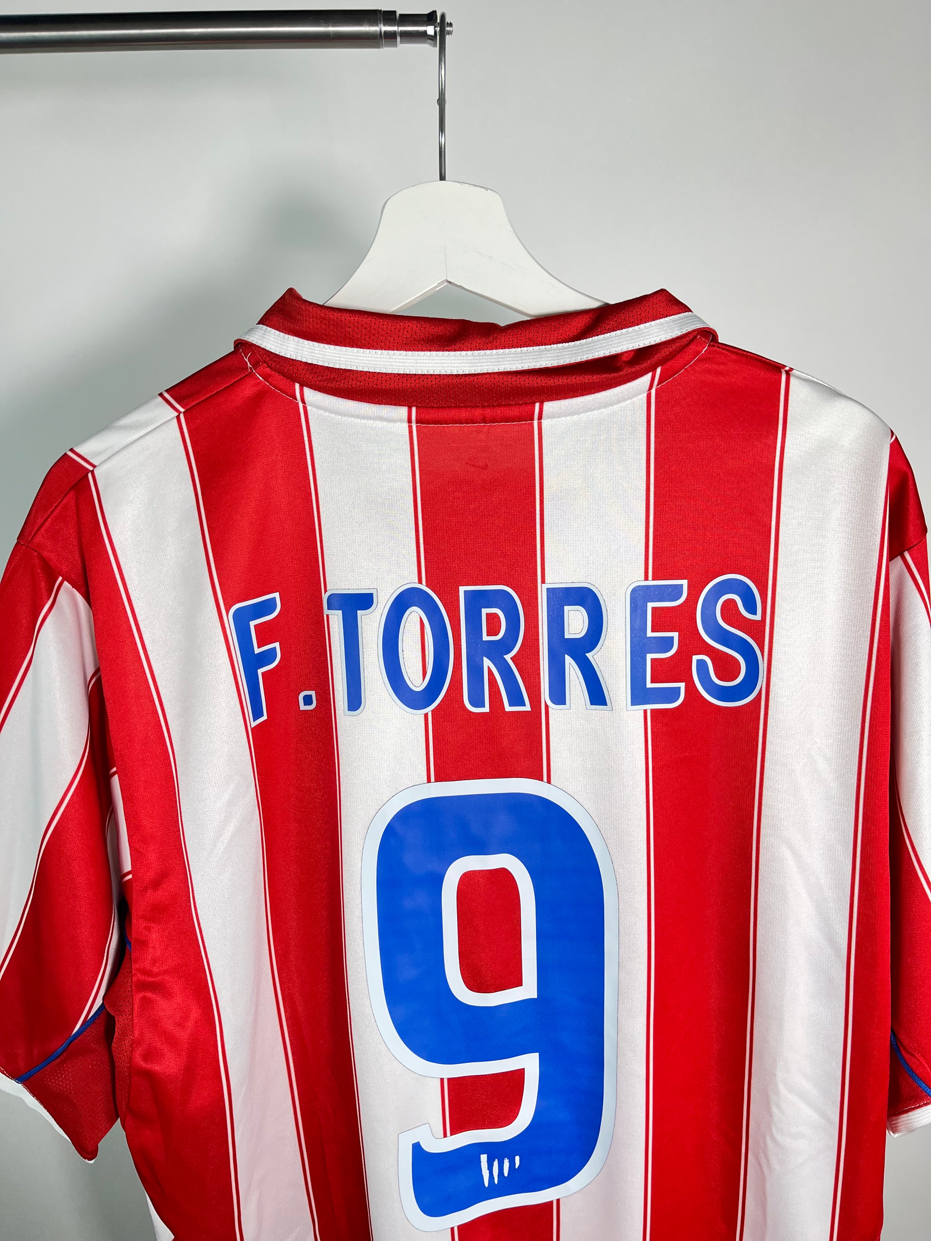 Jersey Atlético de Madrid Local 2003 2004 Fernando Torres (L)