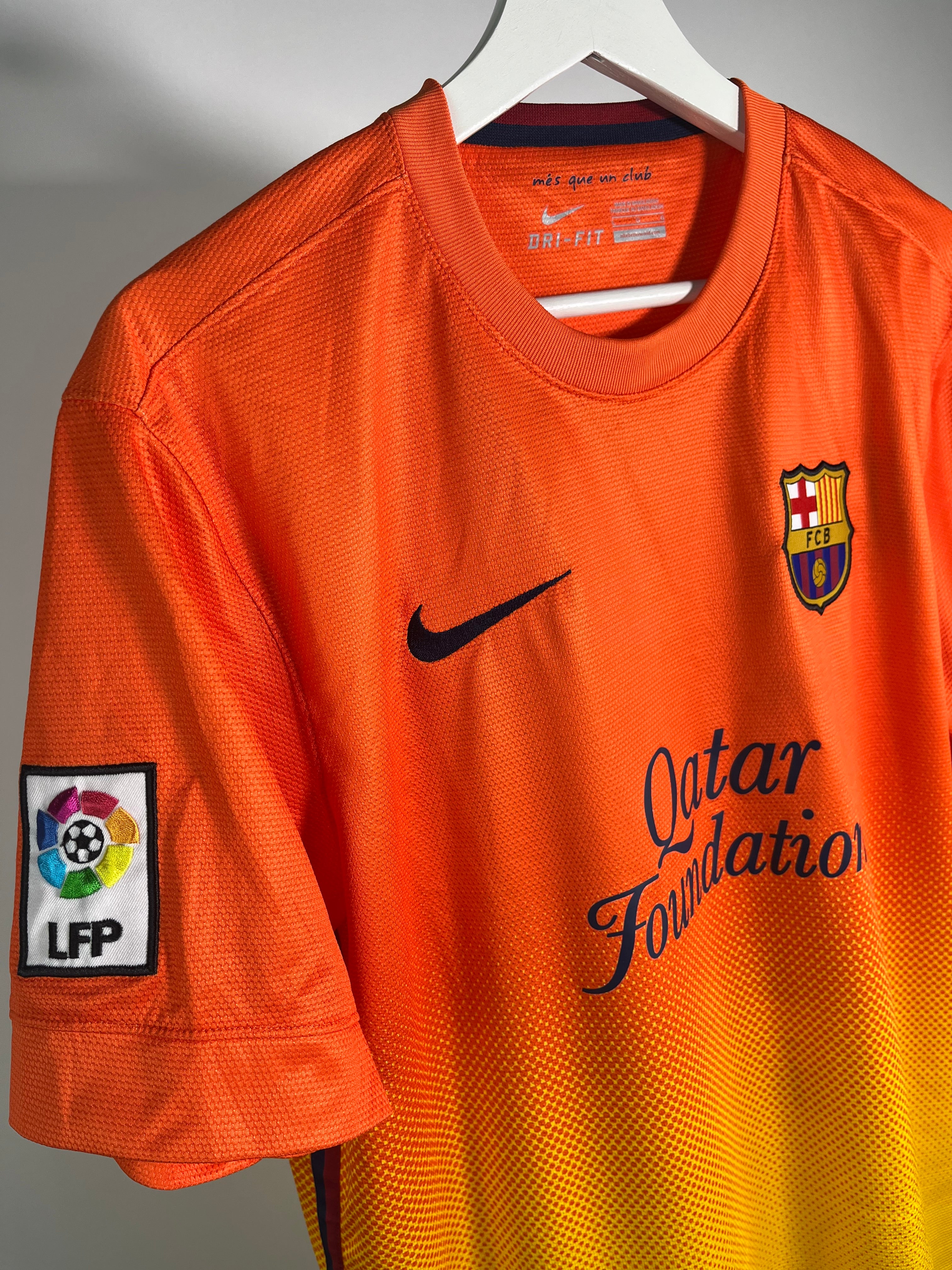 Jersey Barcelona Visita 2012 2013 Lionel Messi (L)