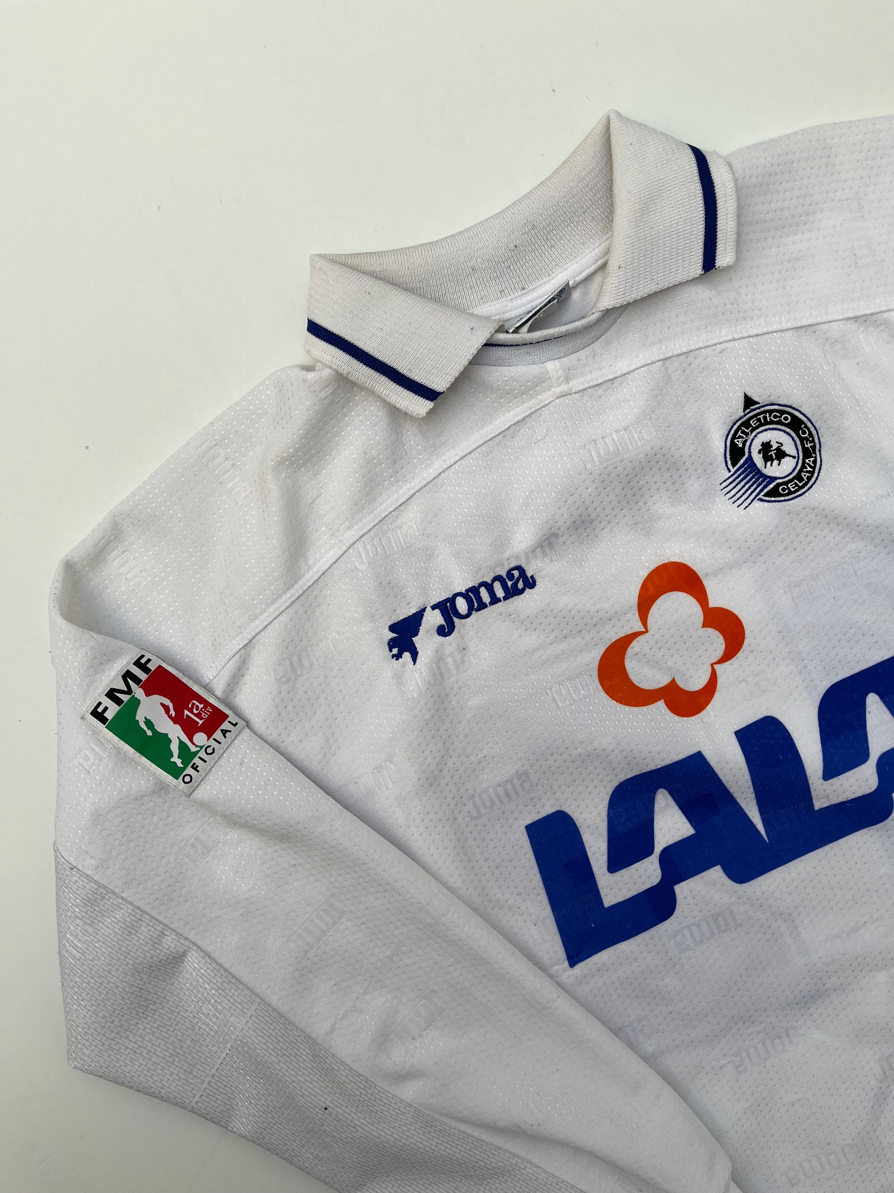 Jersey Celaya Local 1998 1999 Utilería Félix Fernández (L)