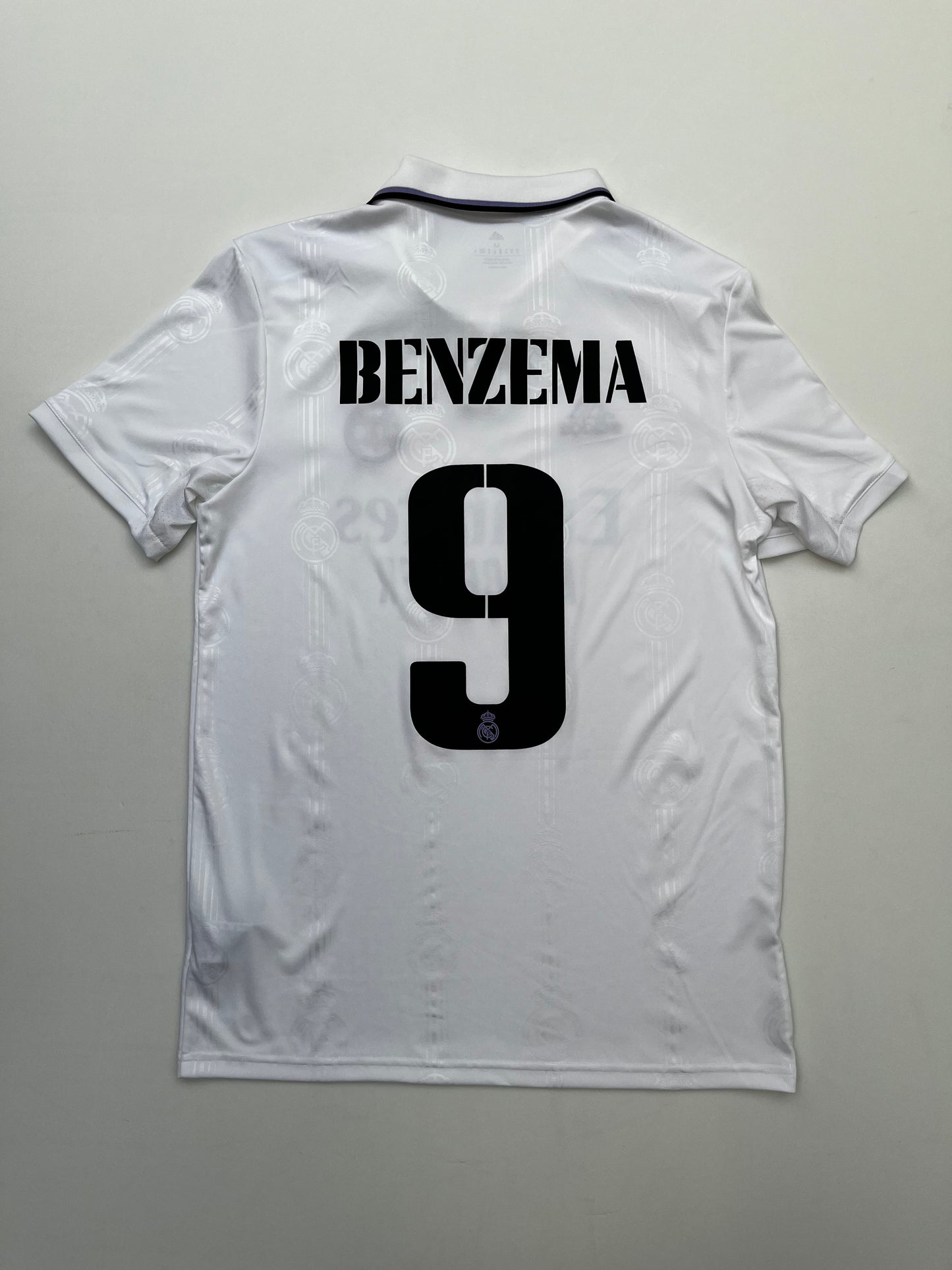 Jersey Real Madrid Local 2022 2023 Karim Benzema *Champions League* (M)