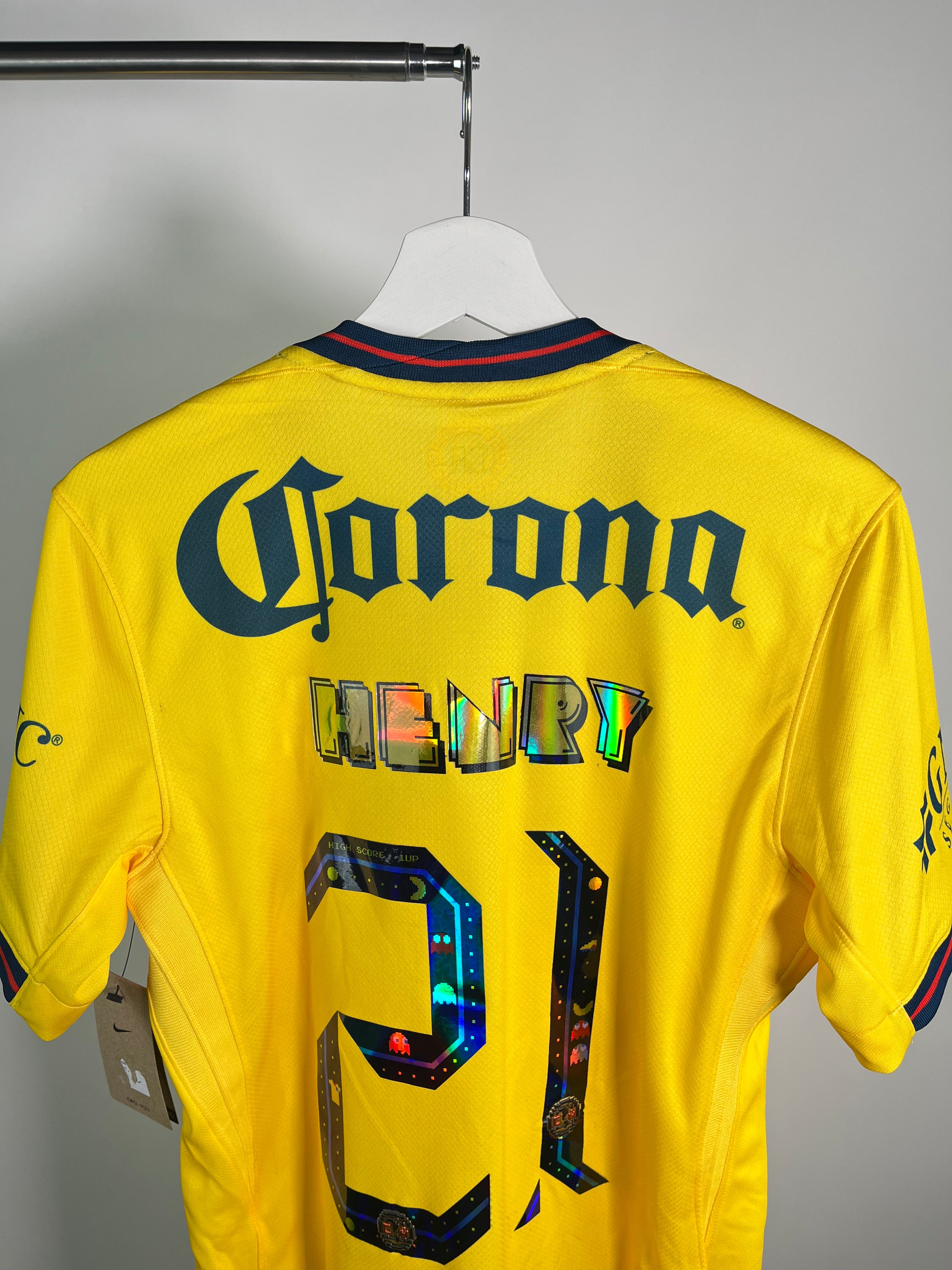 Jersey Club América Local 2024 2025 Edición Pac-Man *C/Etiquetas* Henry Martín (S)