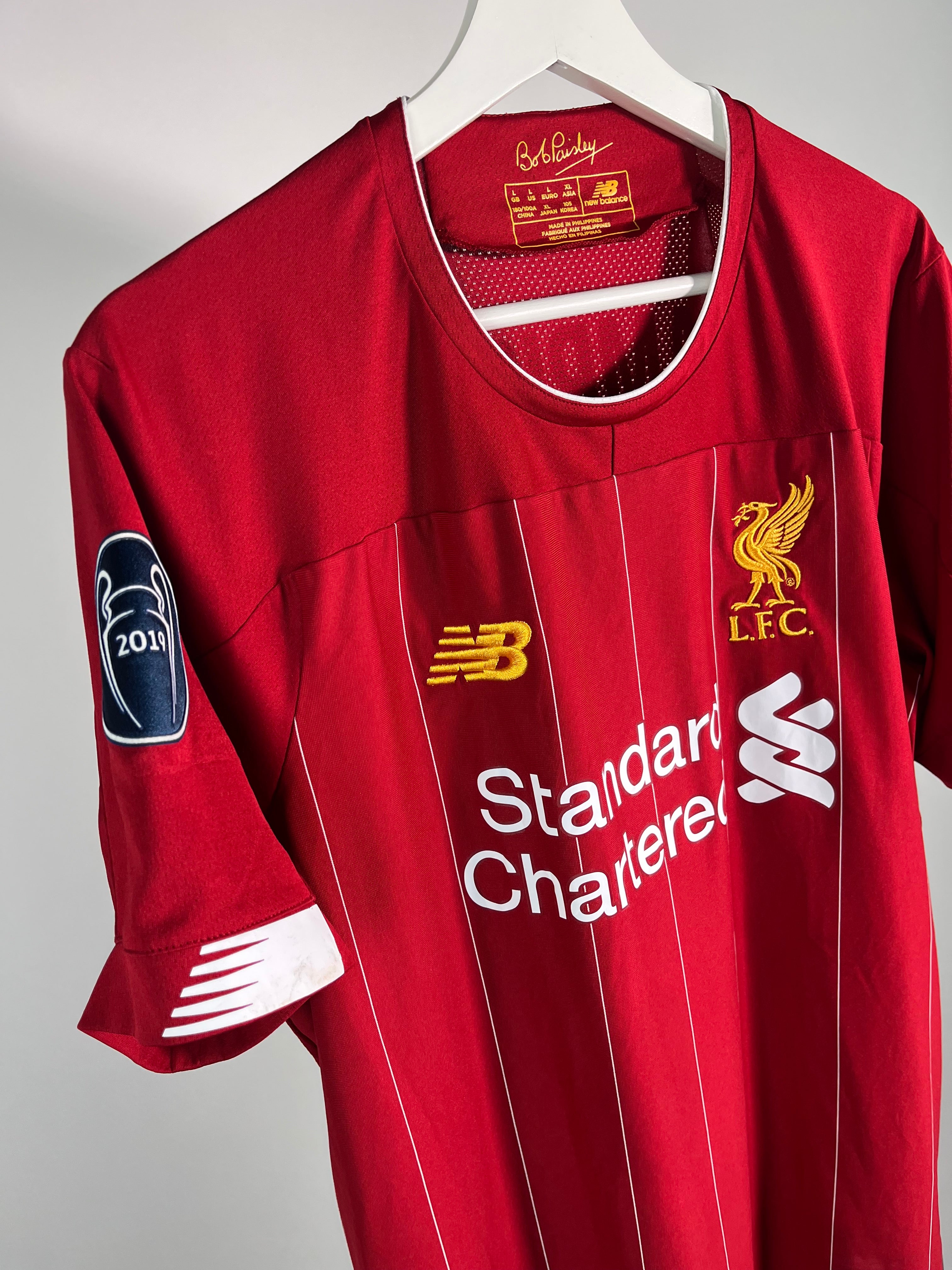 Jersey Liverpool Local 2019 2020 "Champions Of Europe 6" (L)