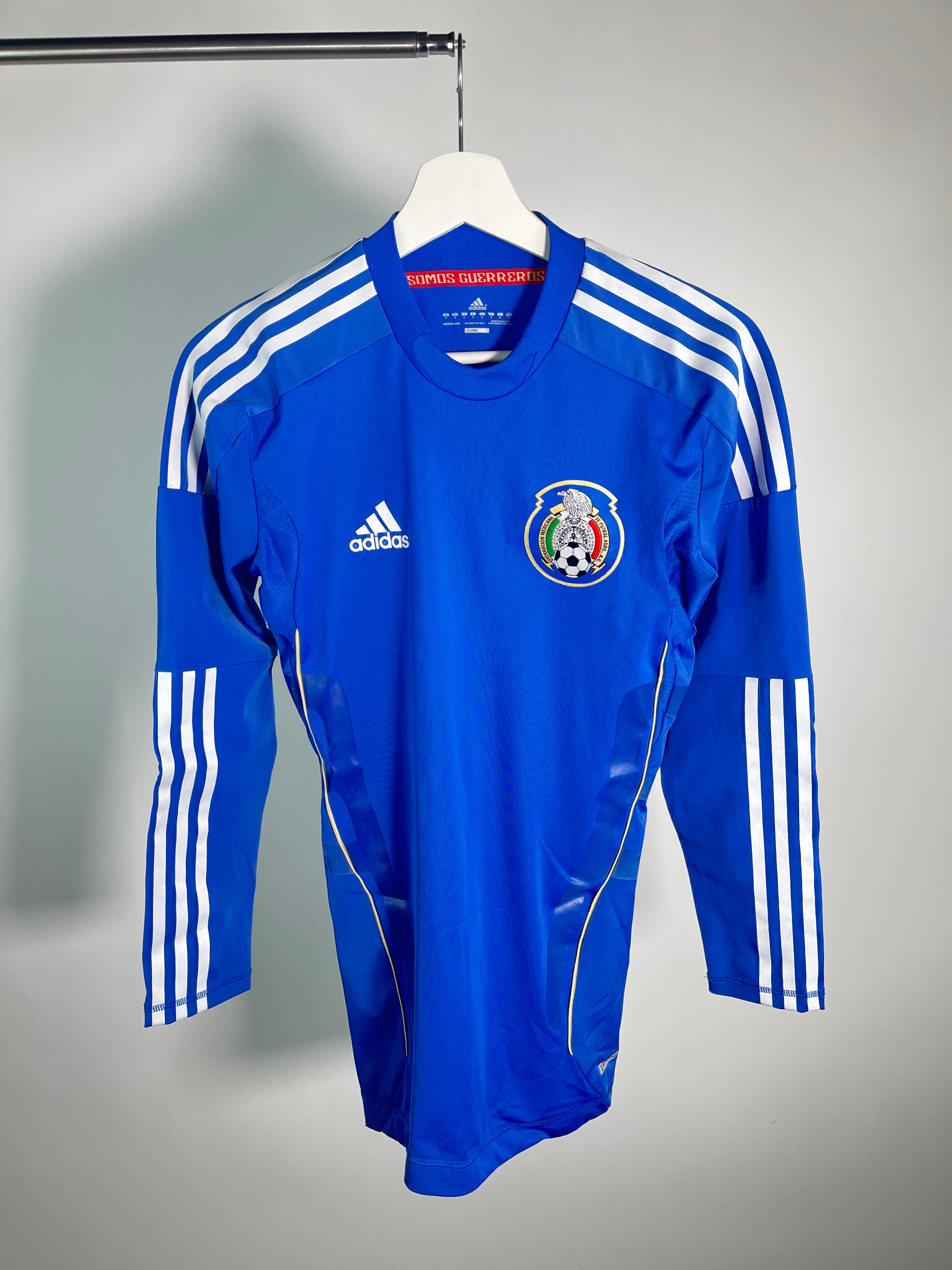 Jersey México Portero 2011 2013 Manga Larga Techfit (S)