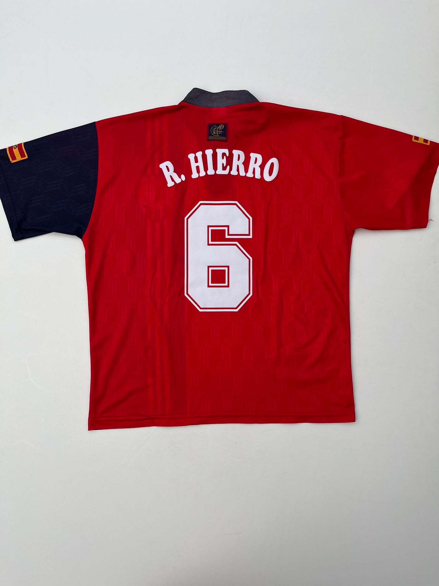Jersey España Local 1996 1997 Fernando Hierro (L)