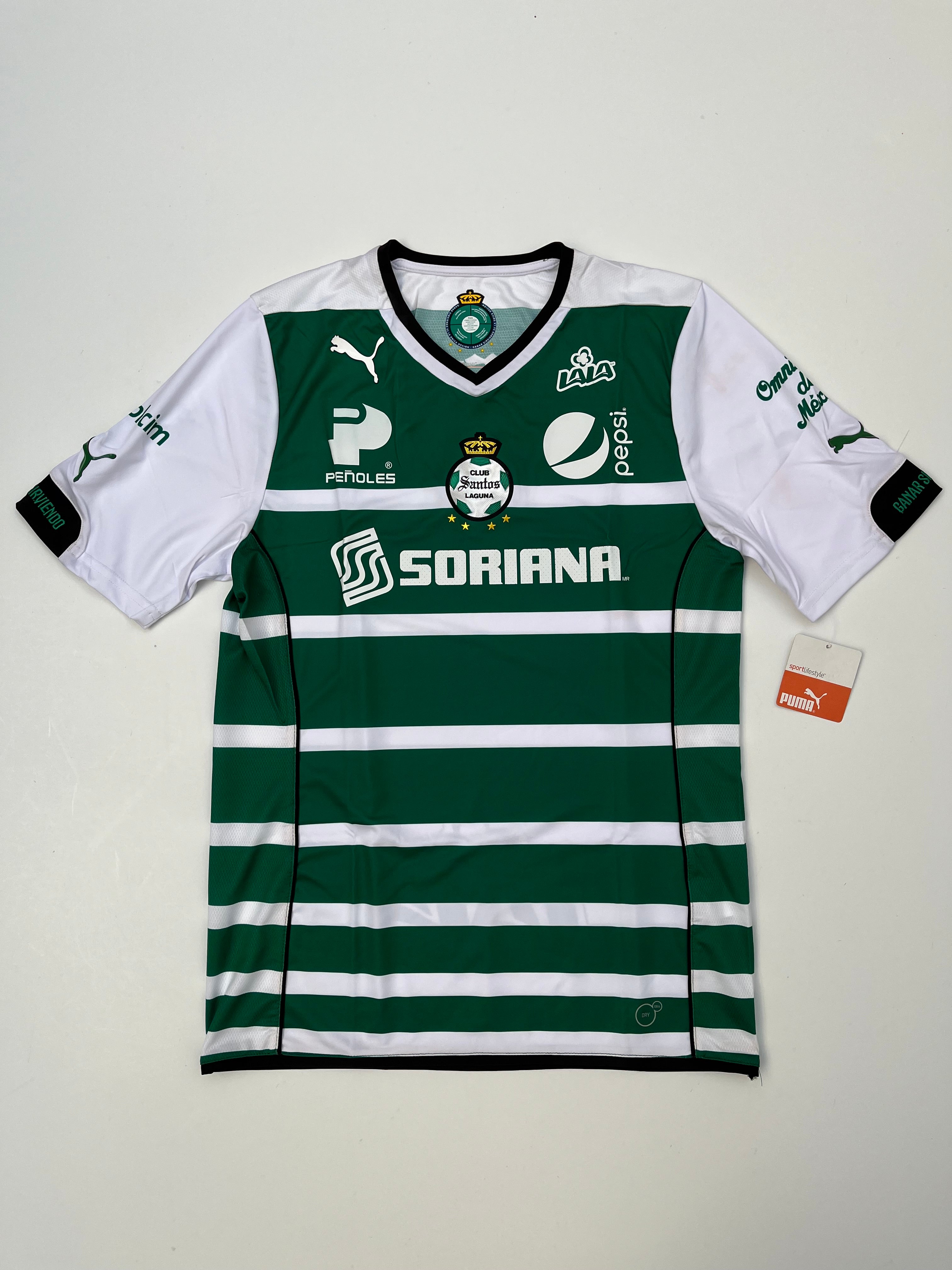 Jersey Santos Laguna Local 2014 2015 Versión Jugador (M y XL)