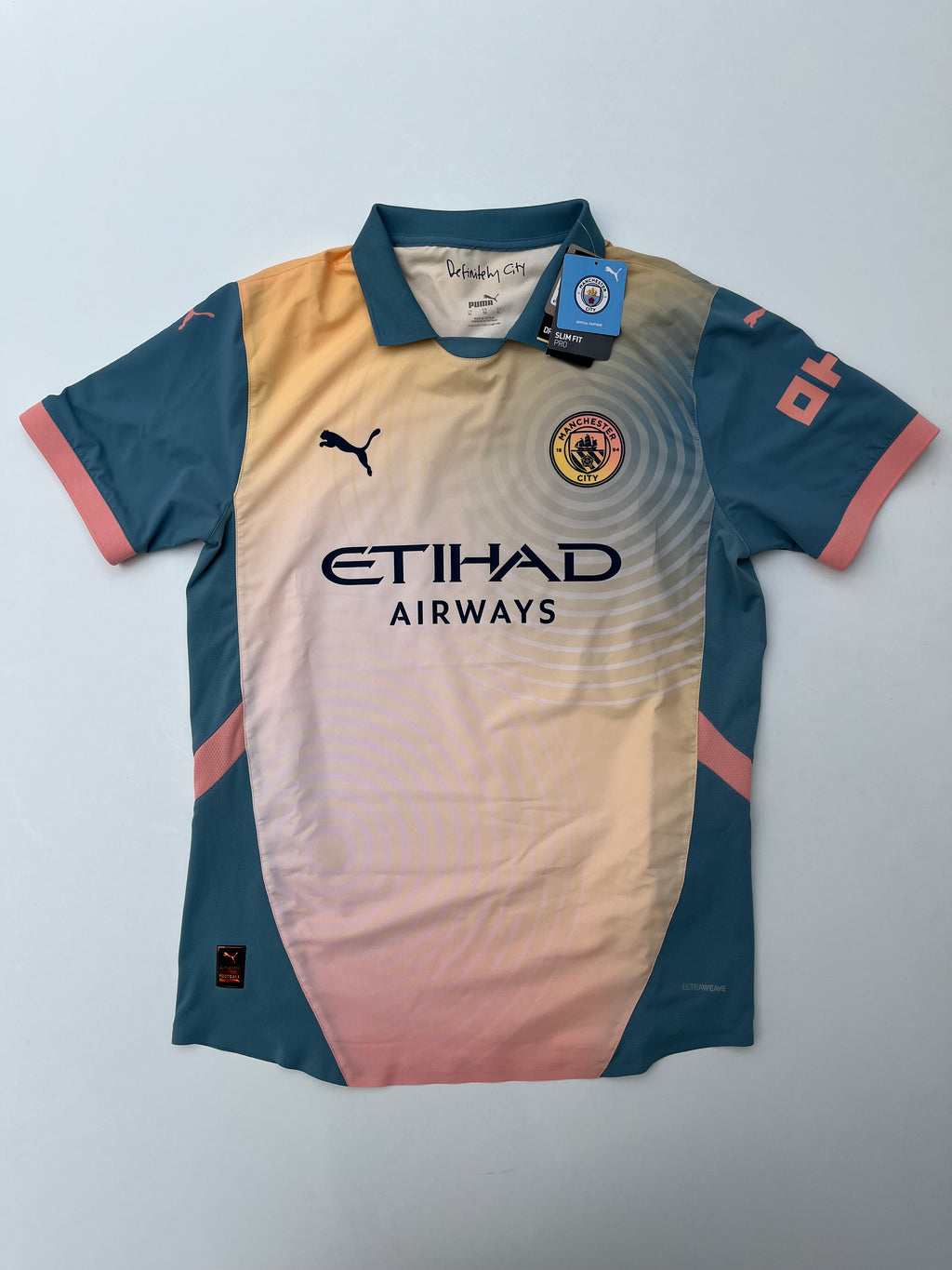 Jersey Manchester City Cuarta 2024 2025 *Edición Oasis* Versión Jugador (XL)