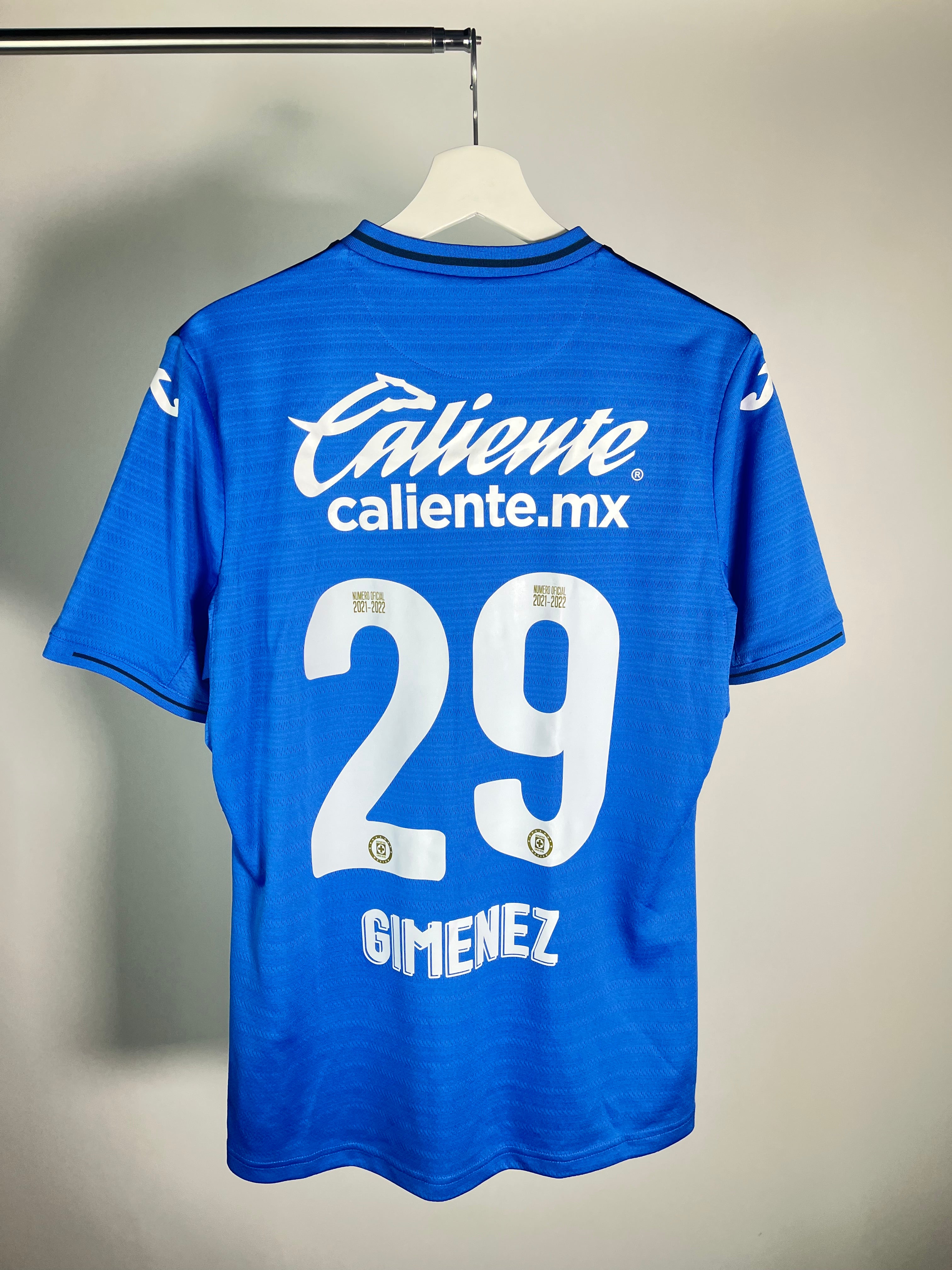 Jersey Cruz Azul Local 2021 2022 Santiago Giménez (M)