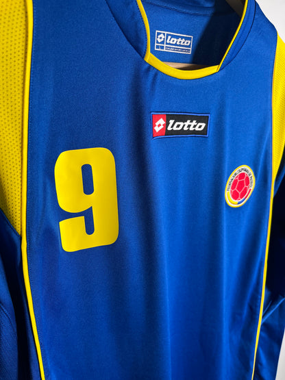 Jersey Colombia Visita 2009 2010 Manga Larga Radamel Falcao (L)