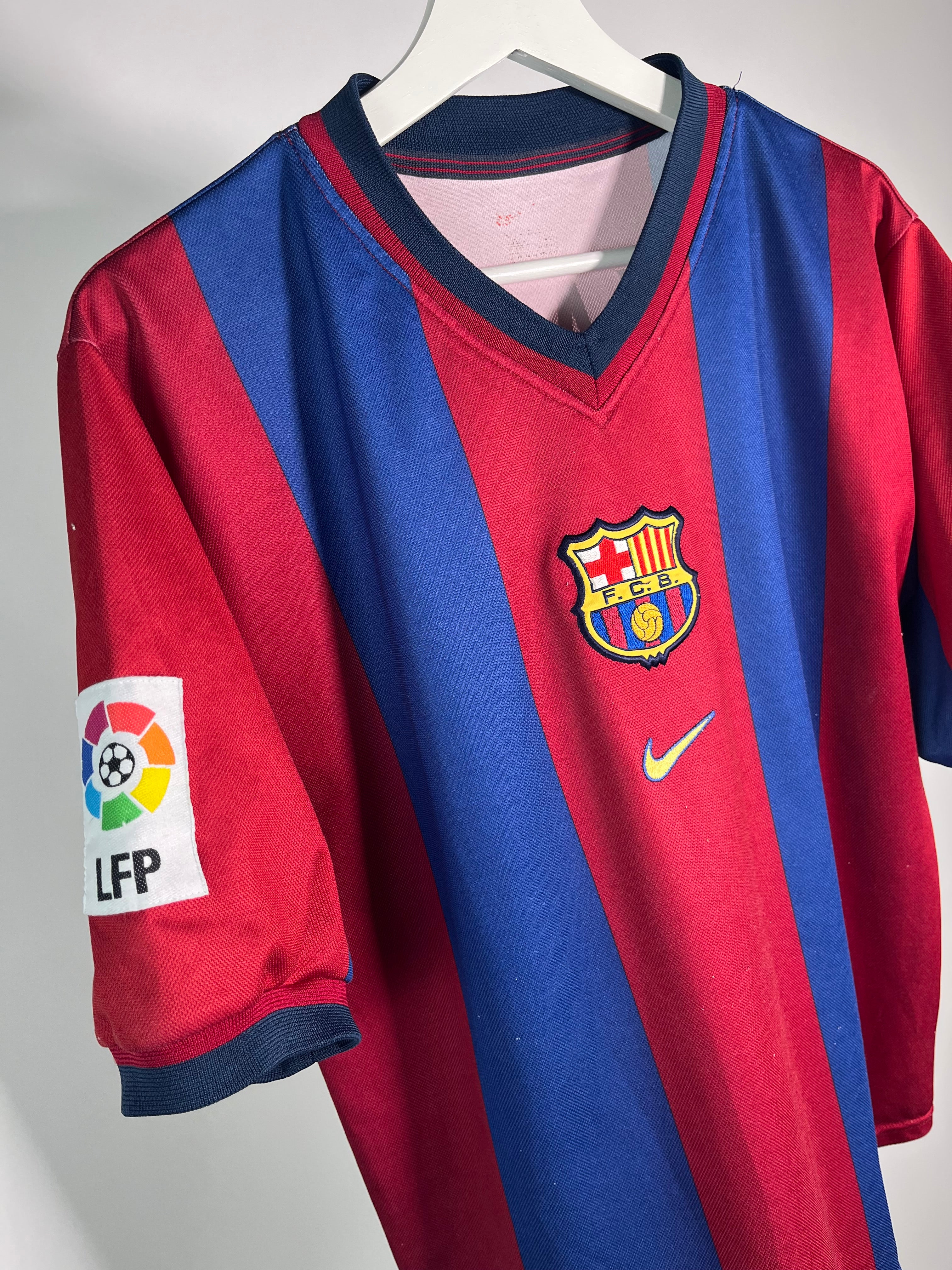 Jersey Barcelona Local 1998 1999 Xavi Hernandez (M)