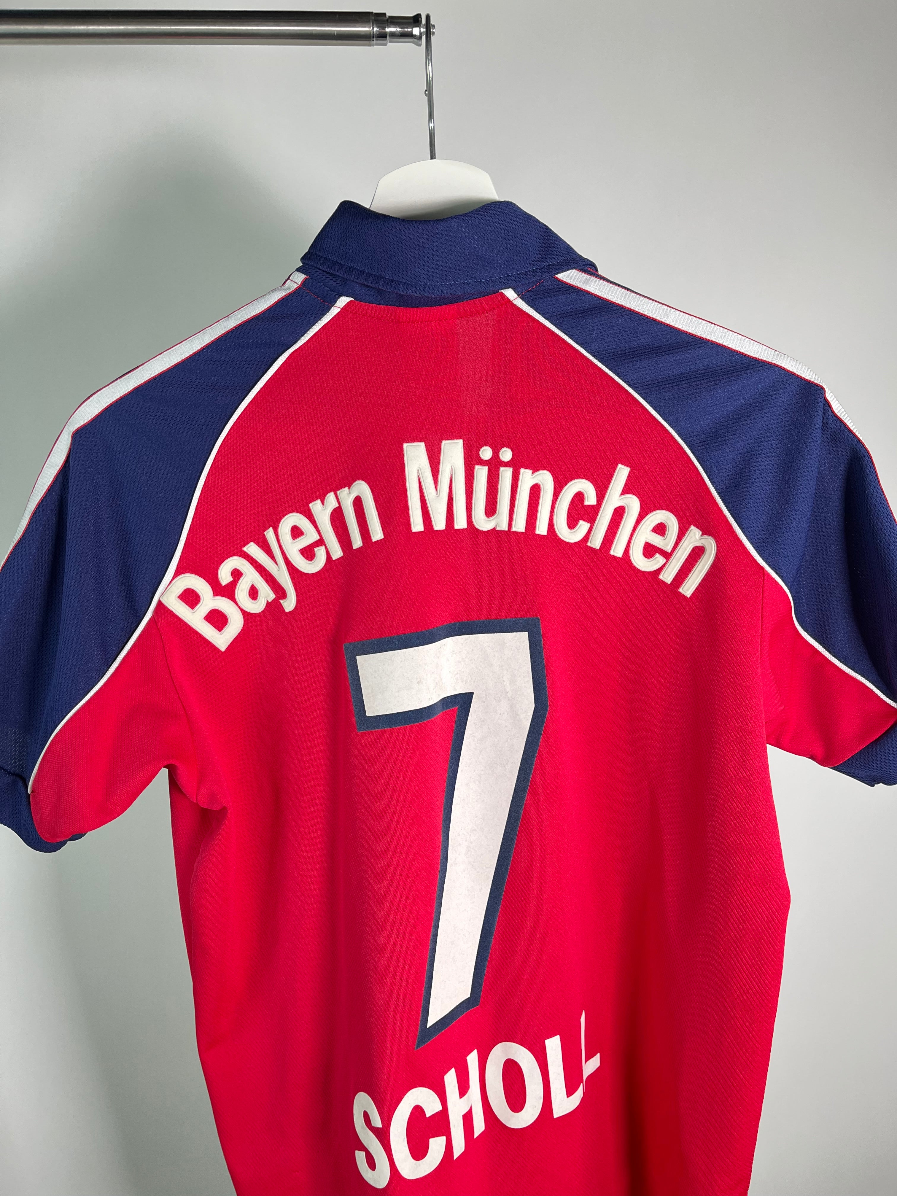 Jersey Bayern Munich Local 2000 2001 Mehmet Scholl (L Mujer)