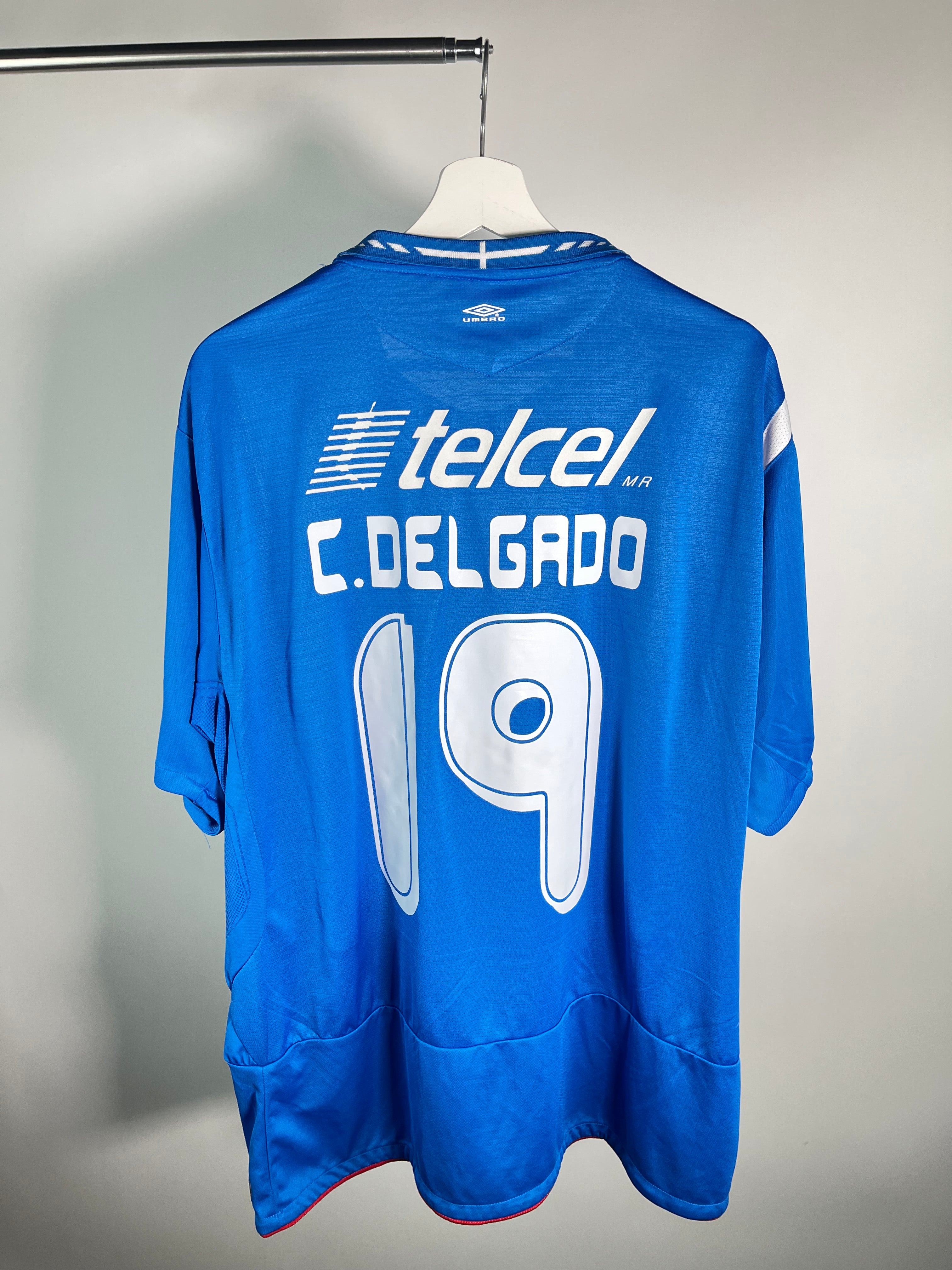 Jersey Cruz Azul 2006 2008 Local Cesar Delgado (XL)