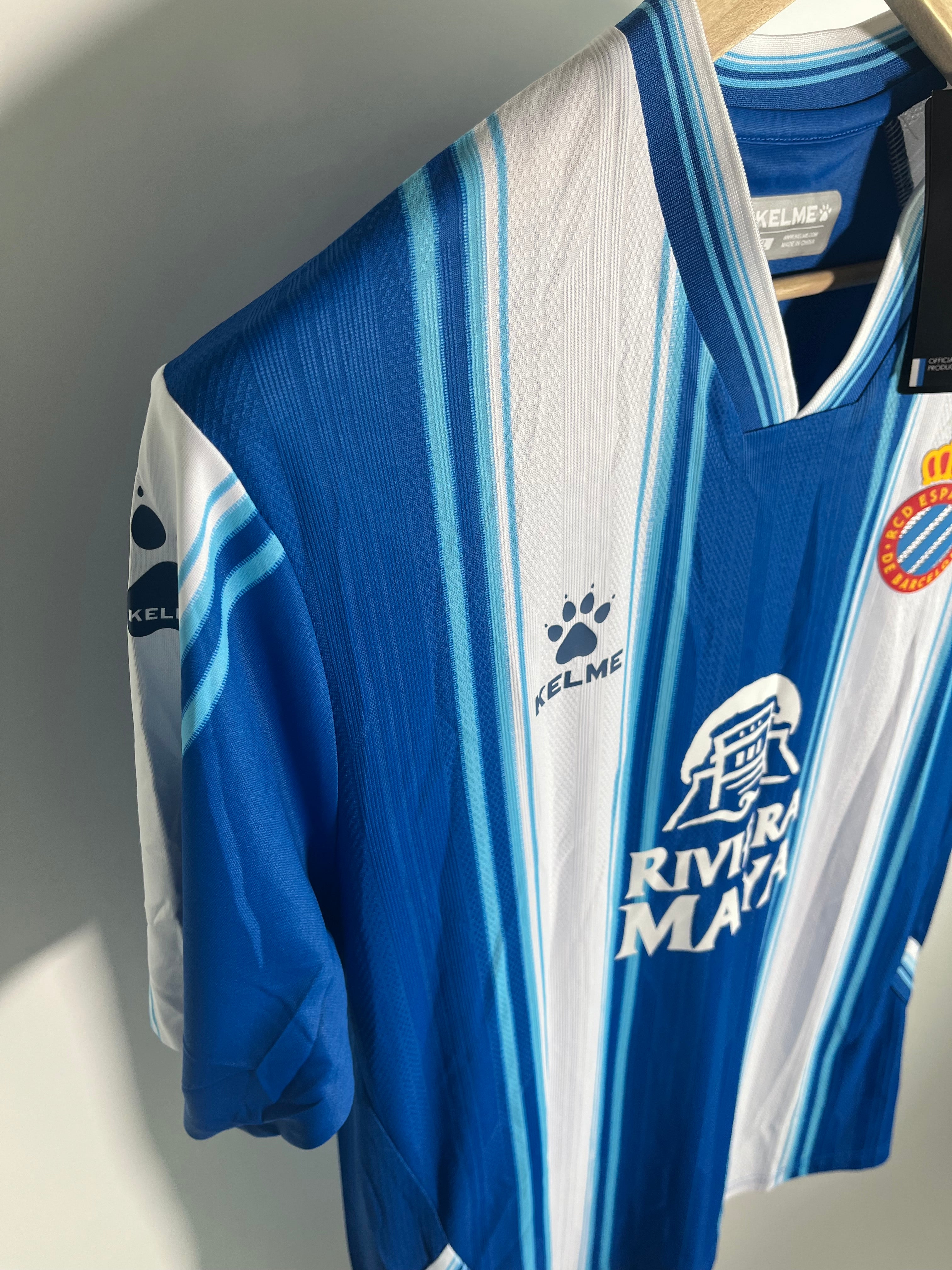 Jersey Espanyol De Barcelona Local 2022 2023 *C/Etiquetas* (XL)