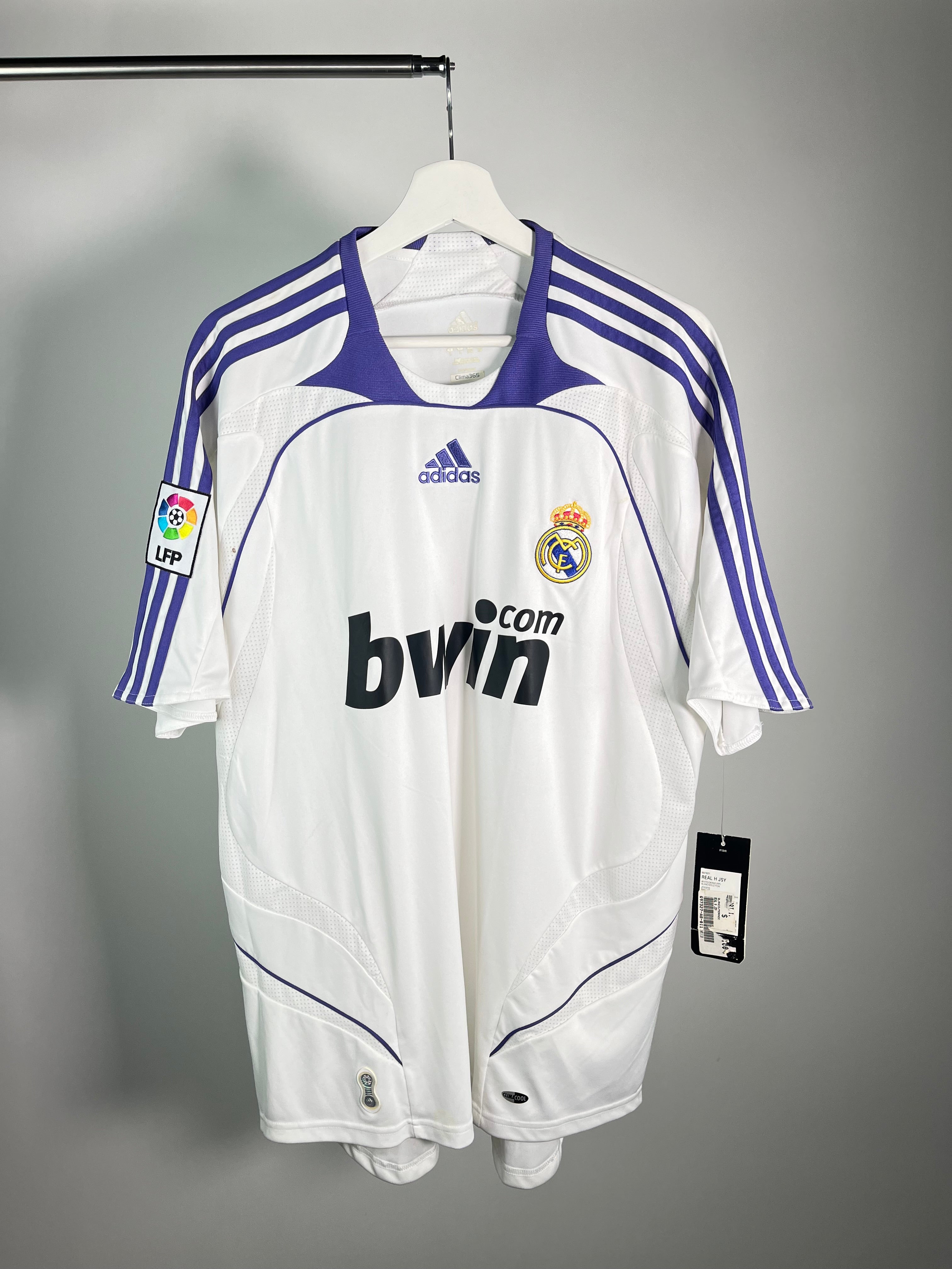 Jersey Real Madrid Local 2007 2008 *C/Etiquetas* (L)