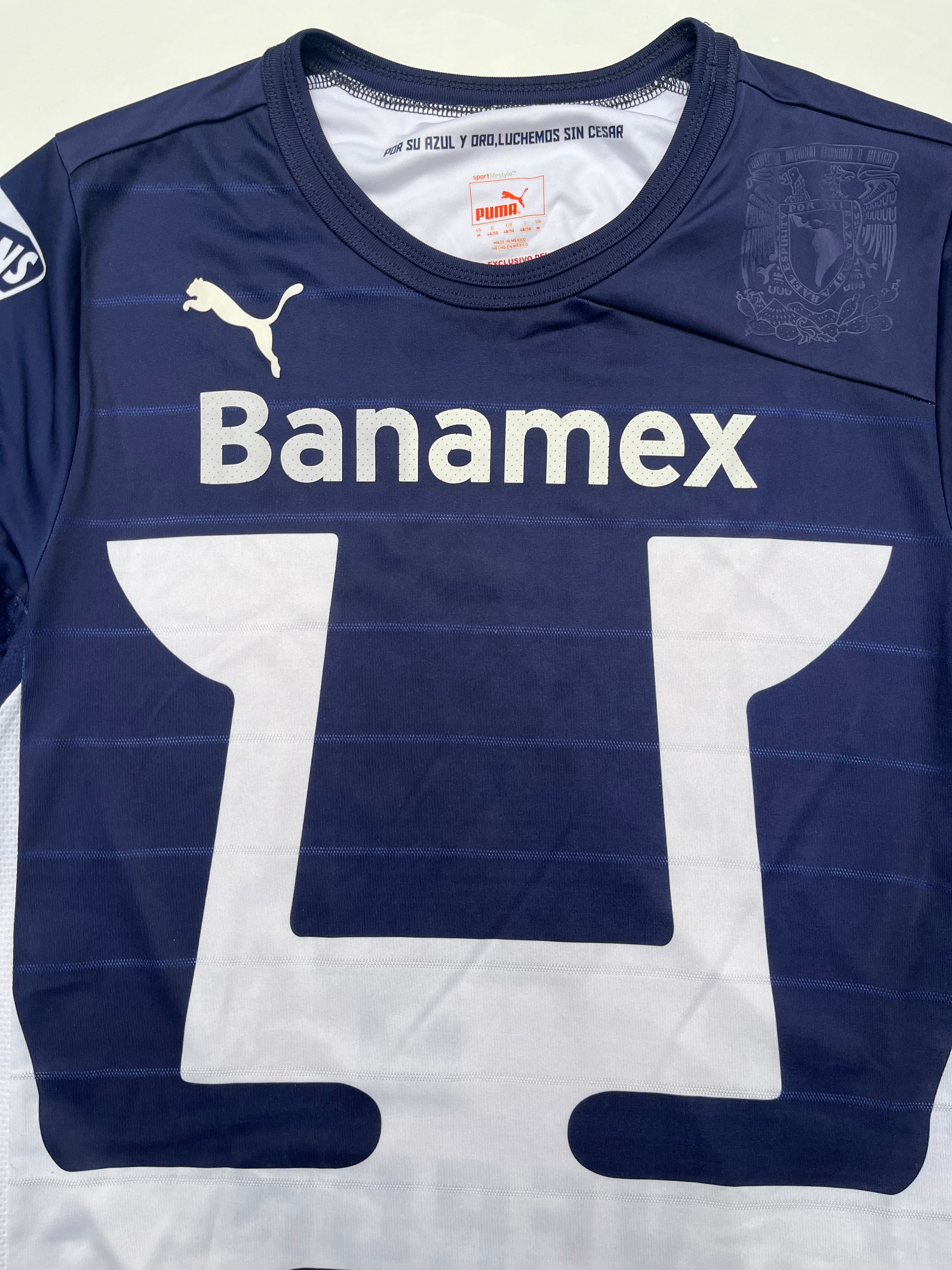 Jersey Pumas Tercera 2012 2013 Utilería Darío Verón (M)