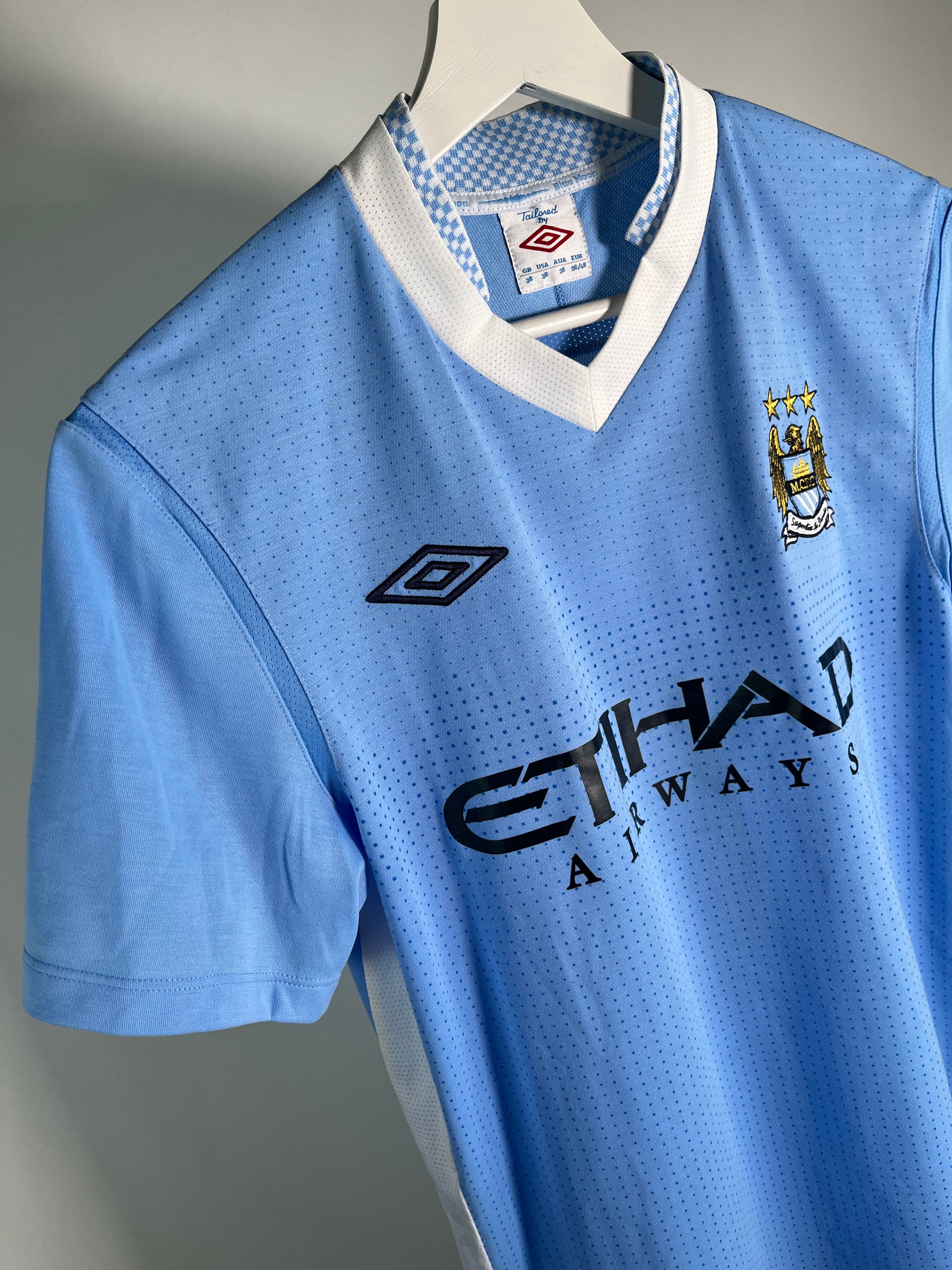 Jersey Manchester City Local 2011 2012 Sergio Kün Aguero (S)