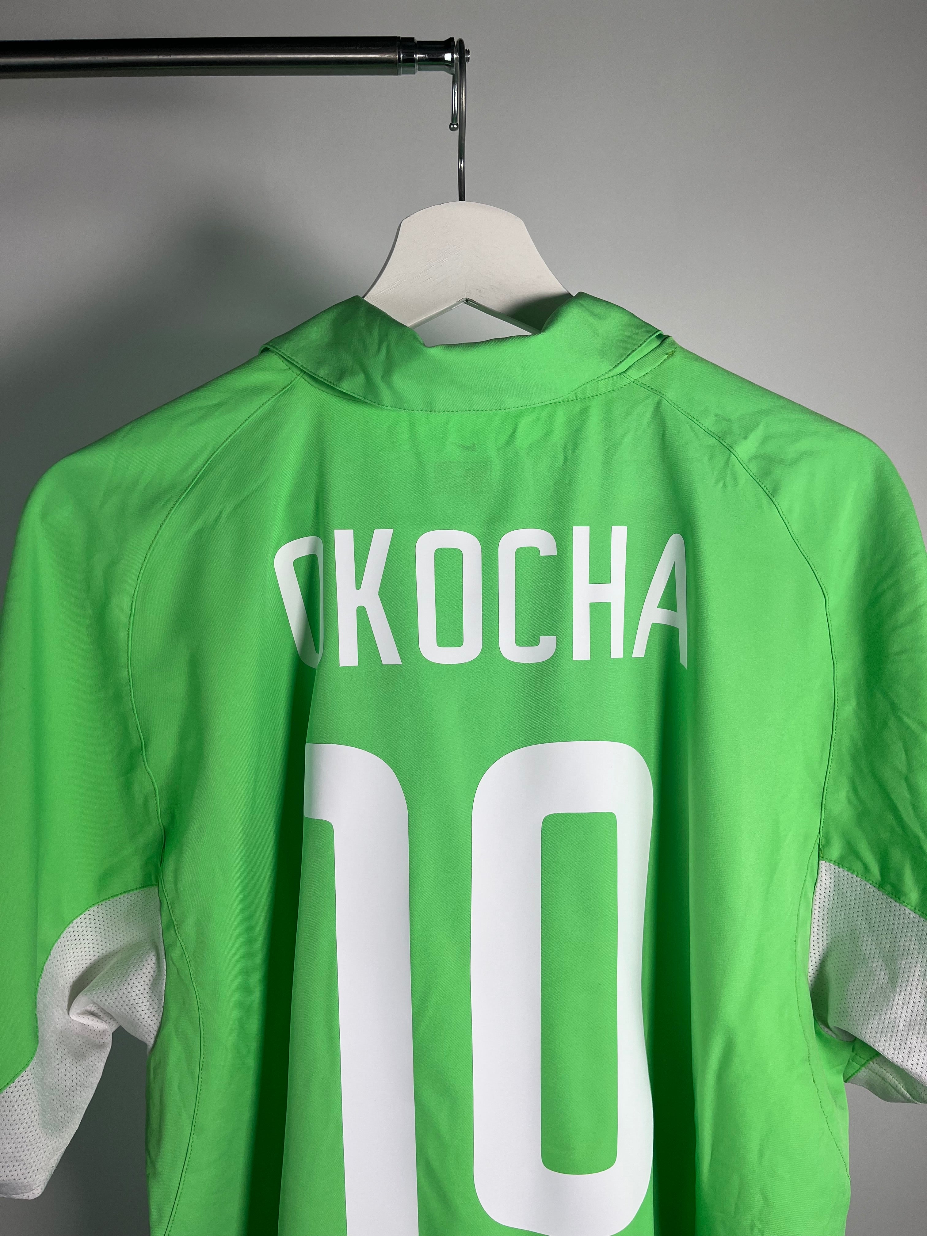 Jersey Nigeria Local 2002 2004 Jay Jay Okocha (L)