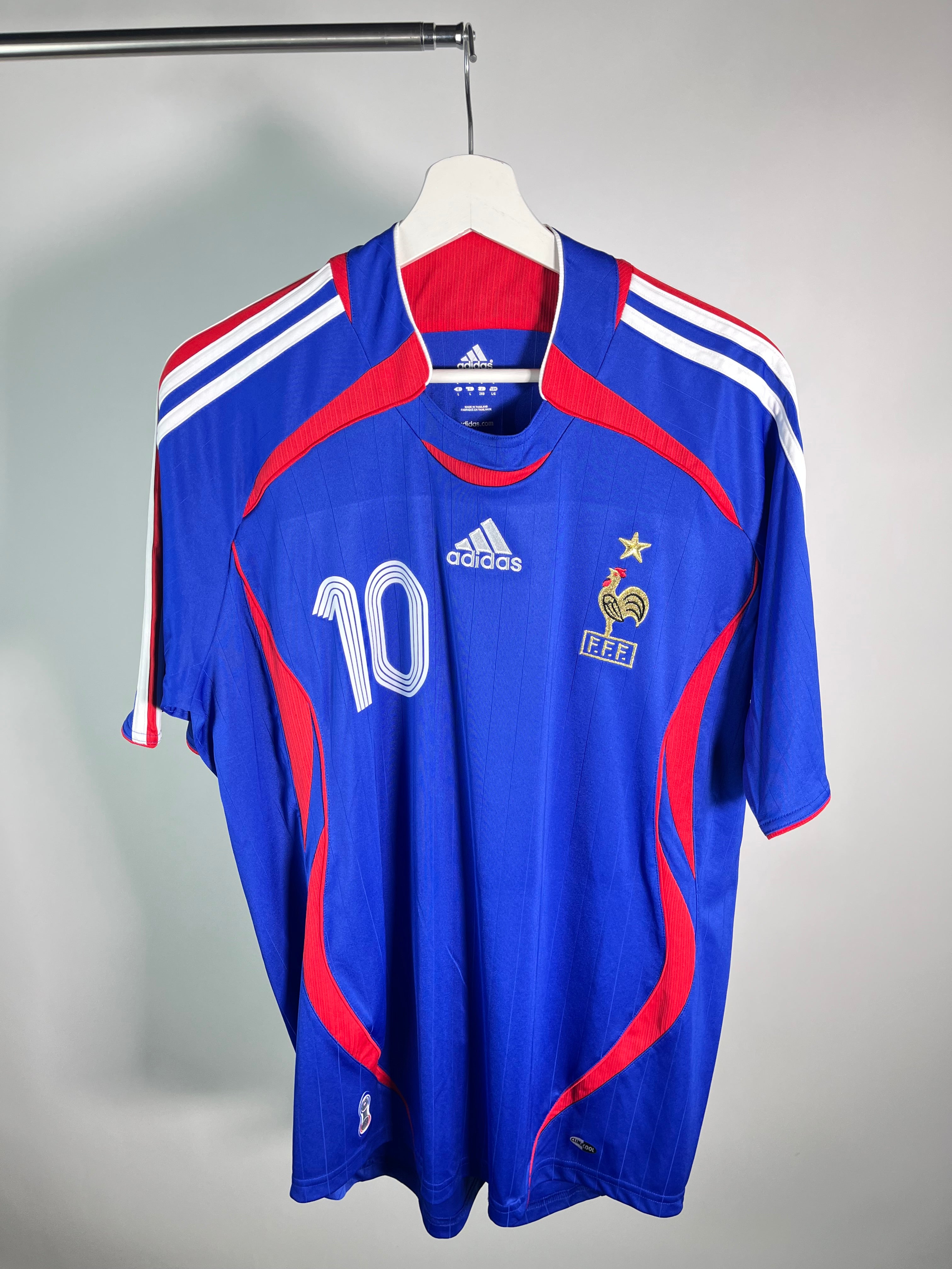 Jersey Francia Local 2006 2008 Zinedine Zidane  (L)