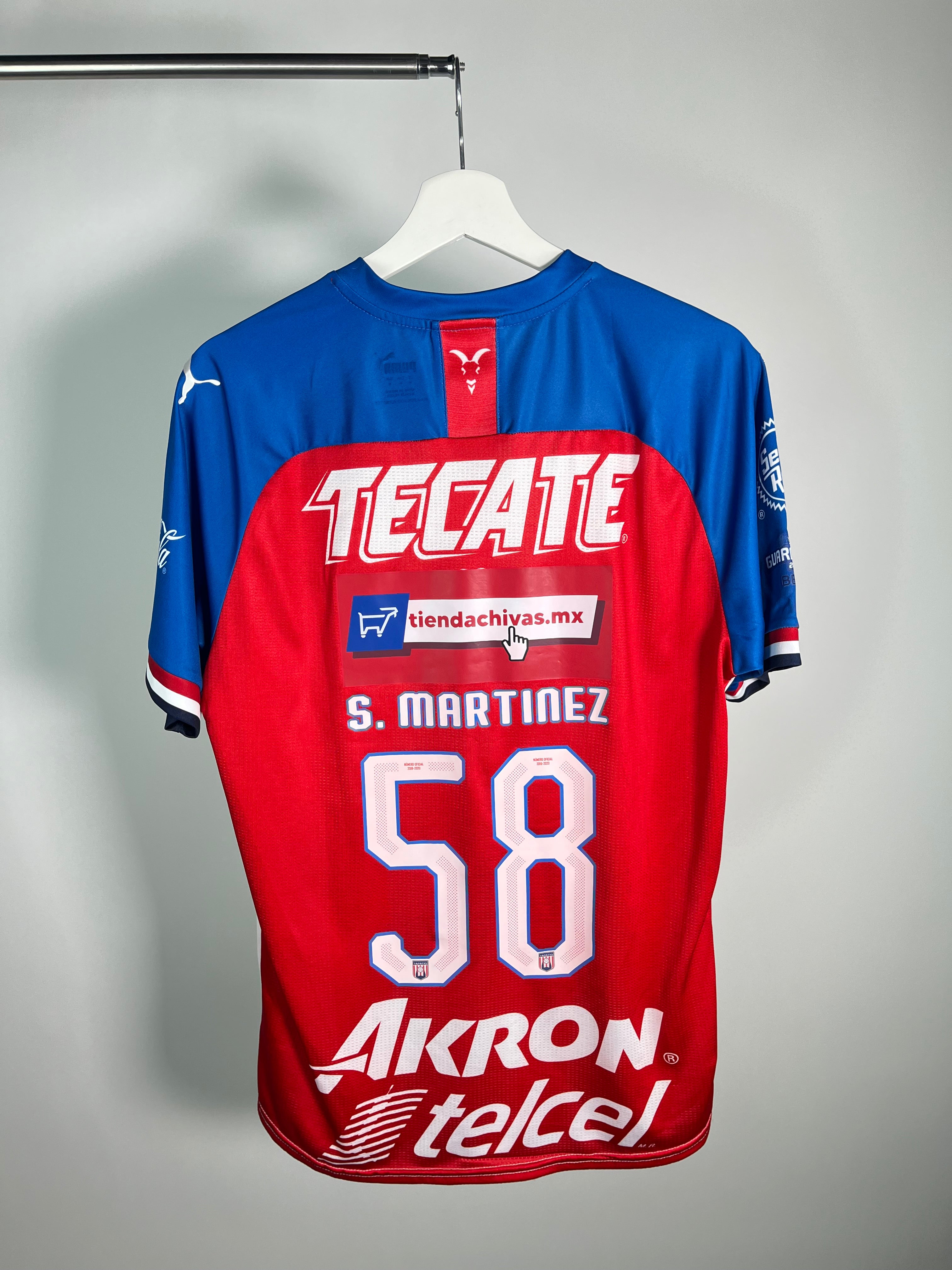 Jersey Club Deportivo Tapatío Local 2019 2020 Utilería Sebastián Martínez (M)