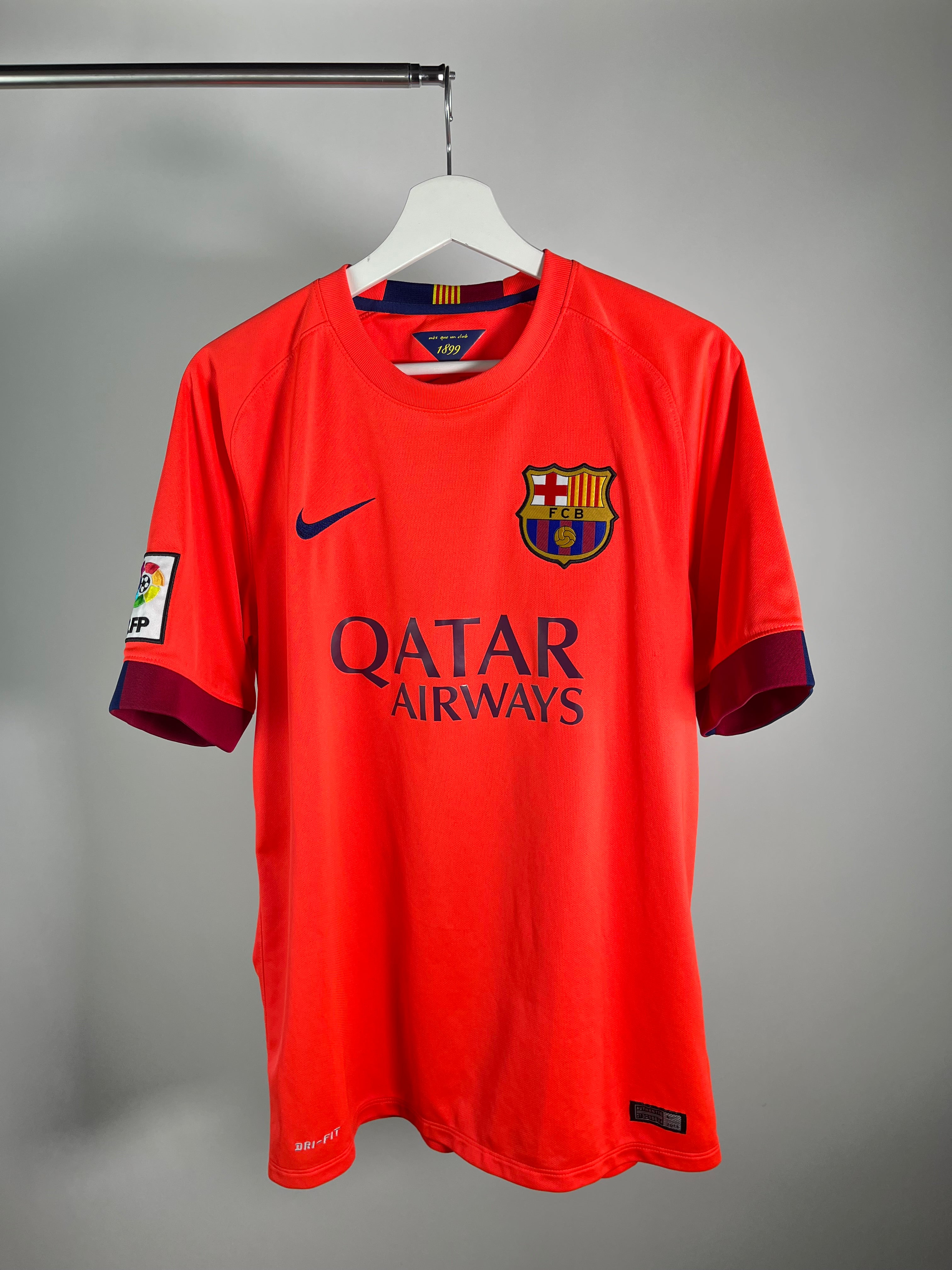 Jersey Barcelona Visita 2014 2015 Lionel Messi (L)