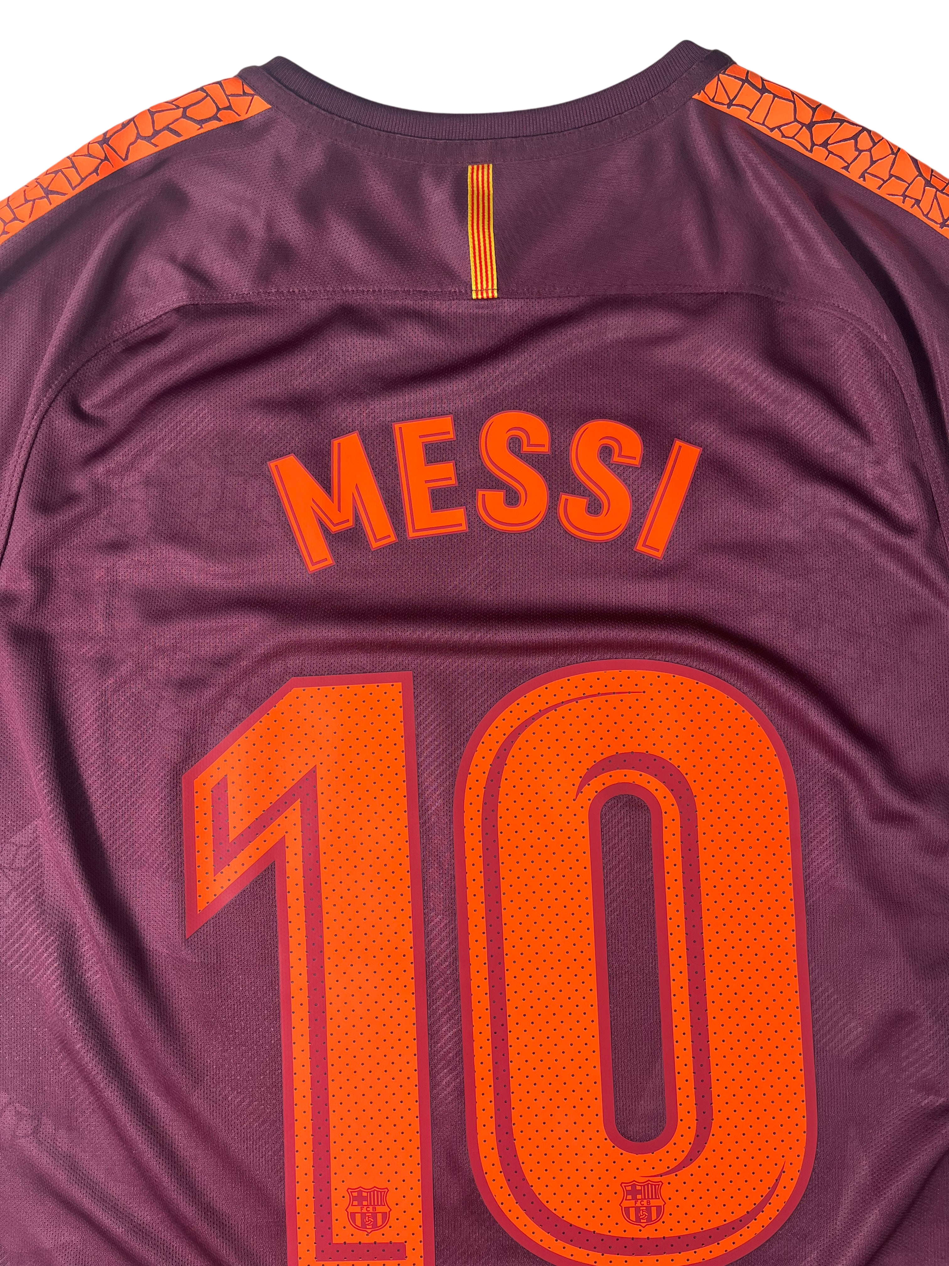 Jersey Barcelona Tercera 2017 2018 Lionel Messi (M)