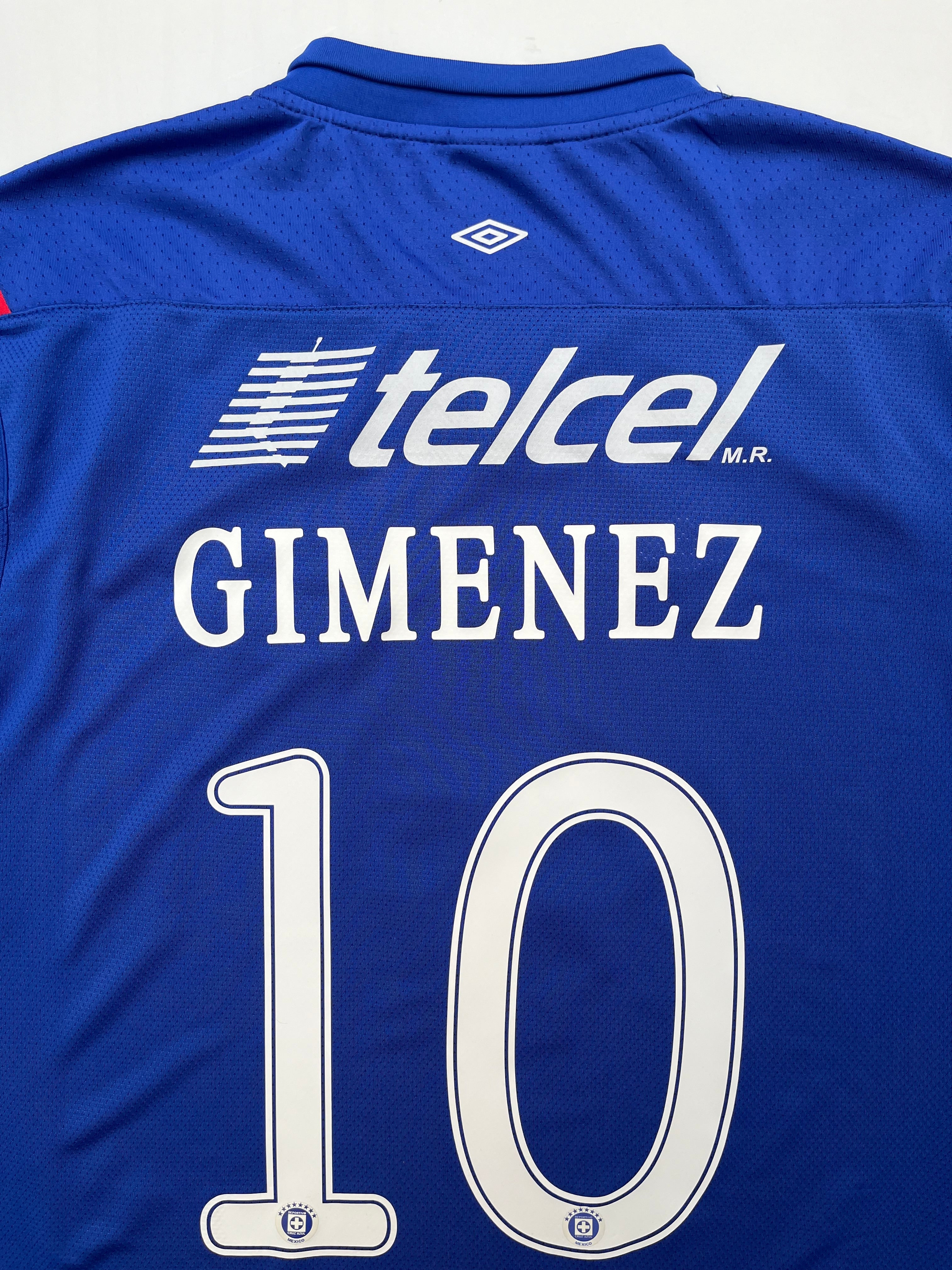 Jersey Cruz Azul Local 2011 2012 Christian “Chaco” Giménez (XL)