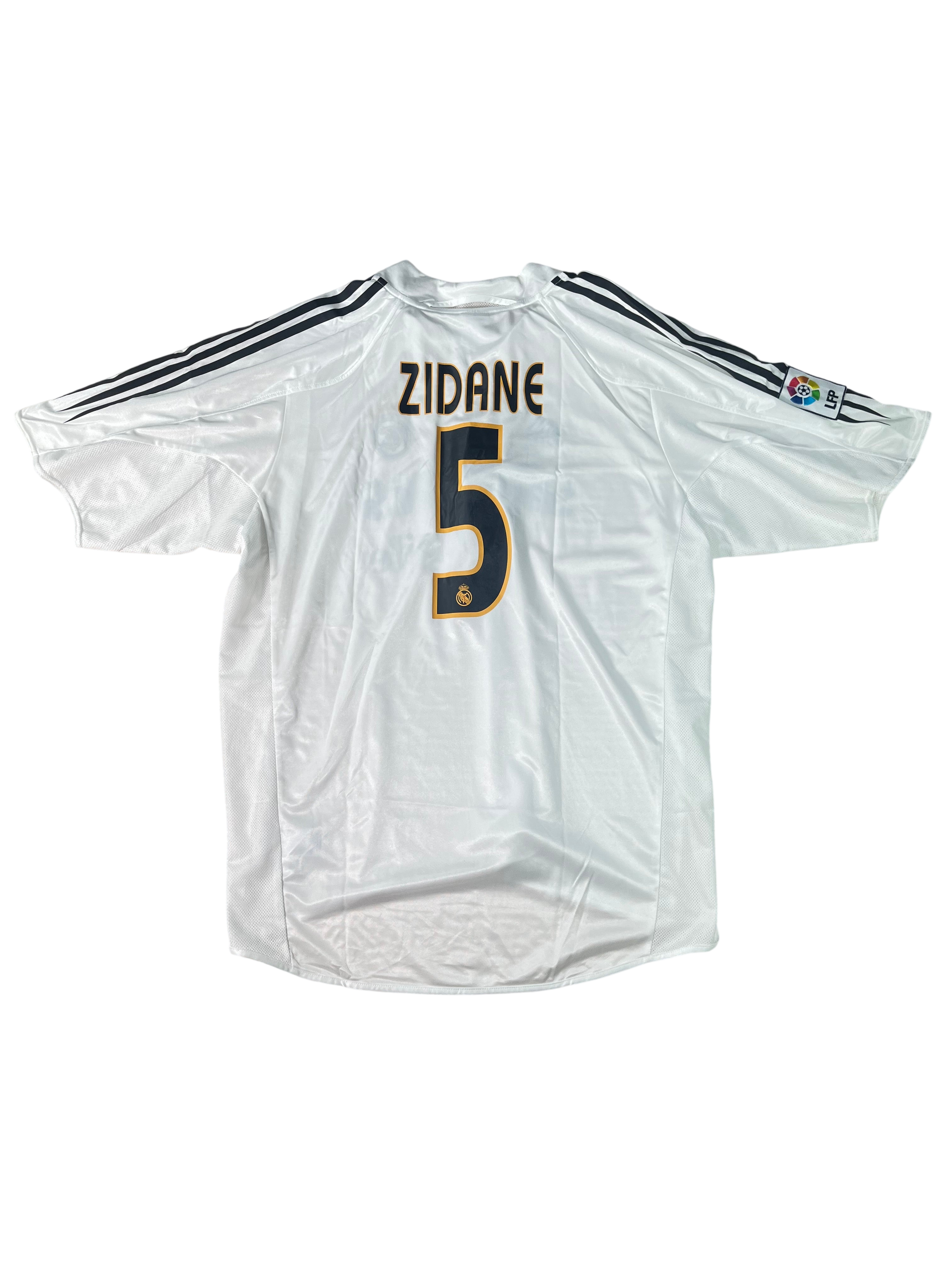 Jersey Real Madrid Local 2004 2005 Zinedine Zidane (XL)