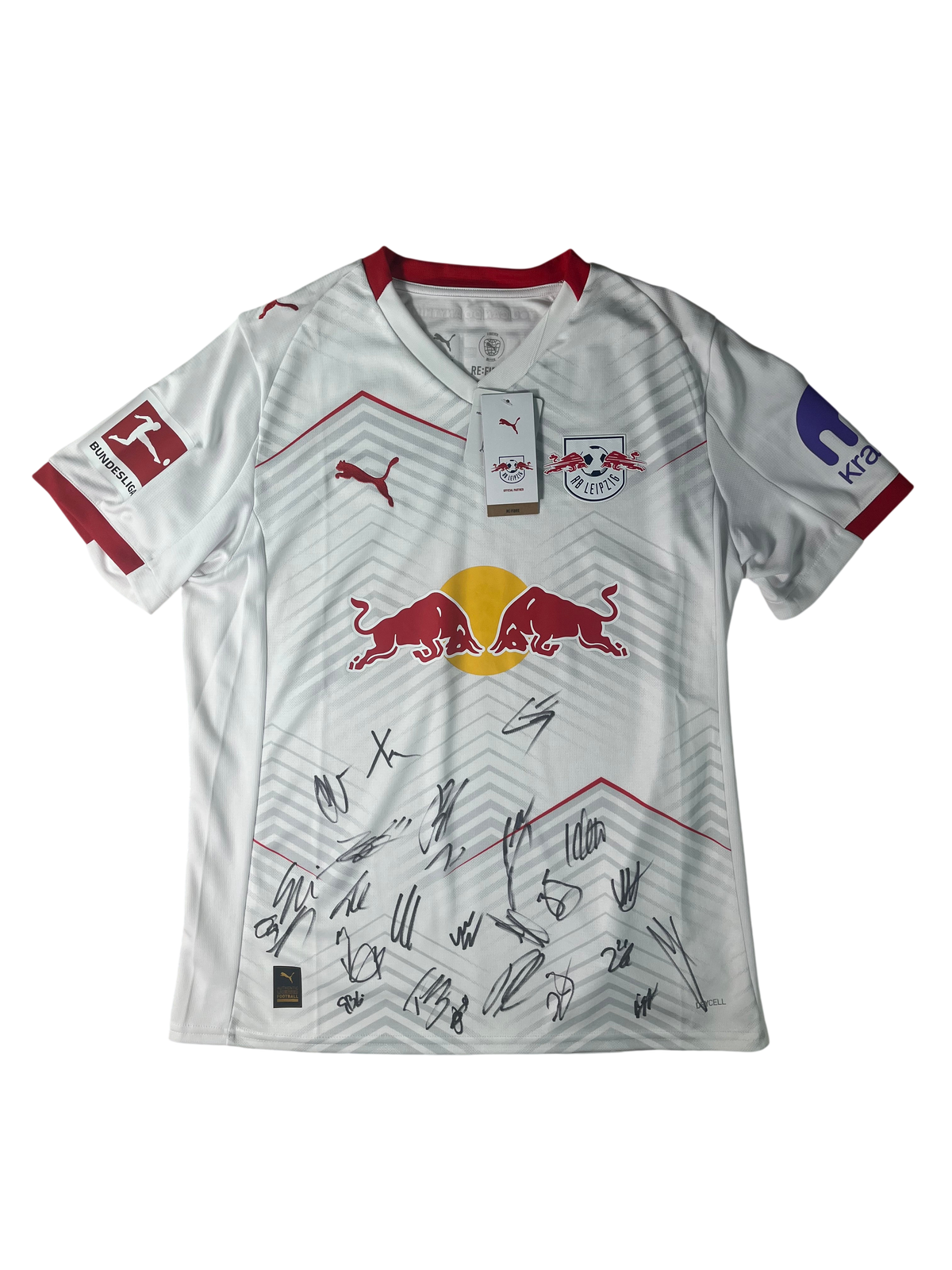Jersey RB Leipzig Local 2025 2026 Autografiado *C/Etiquetas* (M)