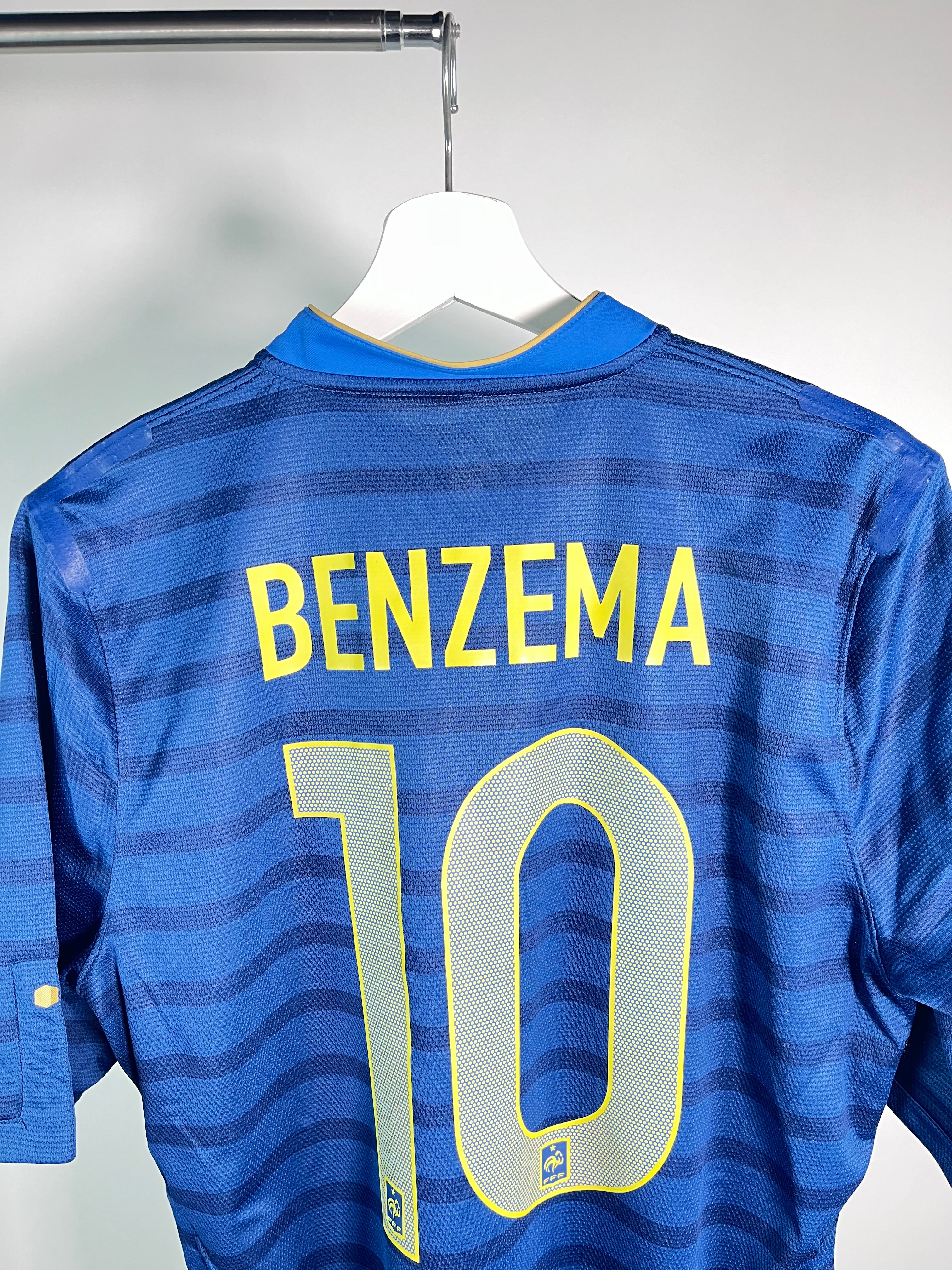 Jersey Francia Local 2012 2013 Versión Jugador Karim Benzema (L)