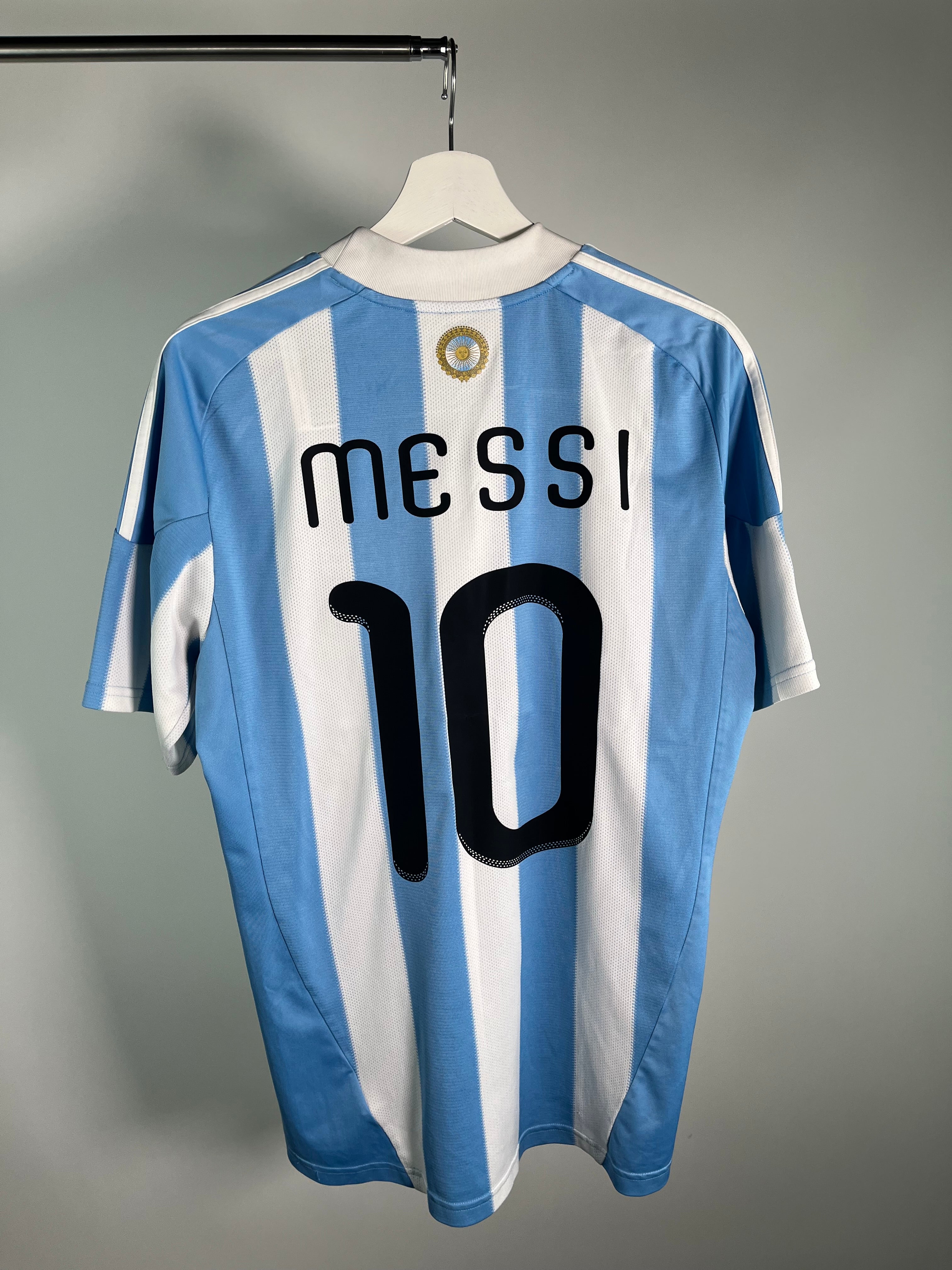Jersey Argentina Local 2010 2011 *Mundial Sudáfrica* Lionel Messi (M)