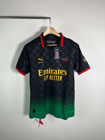 Jersey AC Milan Especial 2024 2025 Versión Jugador Diavoli *C/Etiquetas* Incluye Caja (XL)