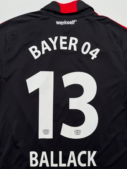 Jersey Bayer Leverkusen Local 2010 2011 Michael Ballack (L)