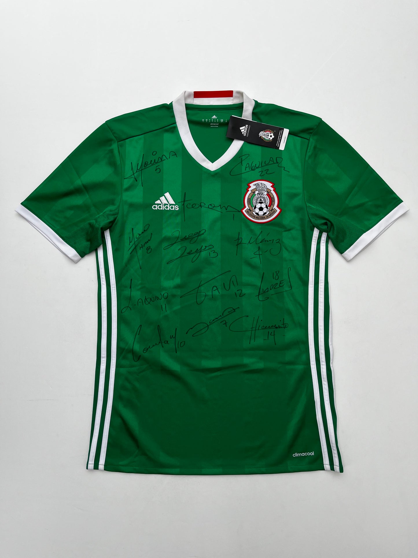 Jersey México Local 2016 2018 Autografiada *C/Etiquetas* (S)