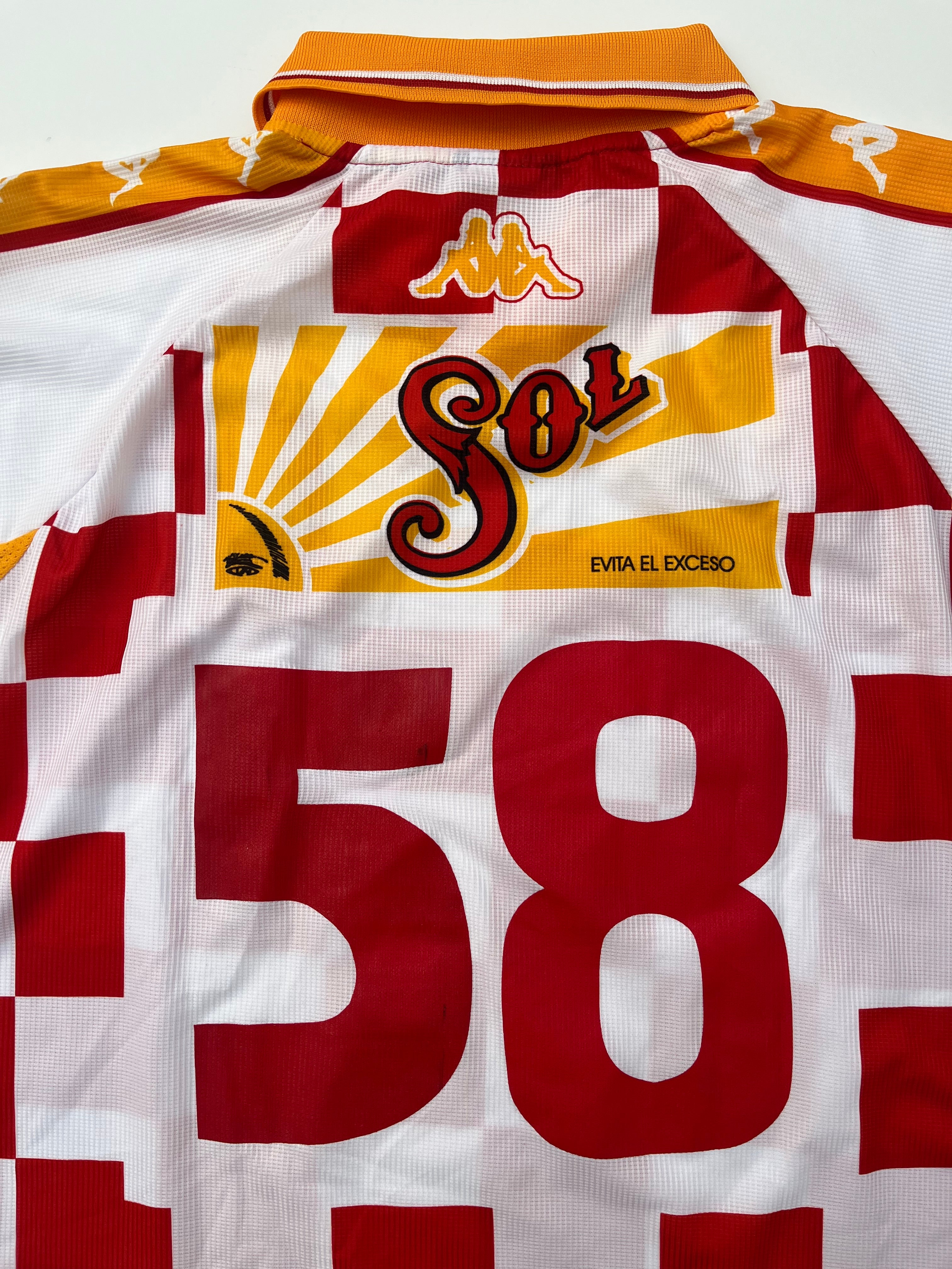 Jersey Tecos Local 1999 2000 Match Worn Roberto Palacios (L)