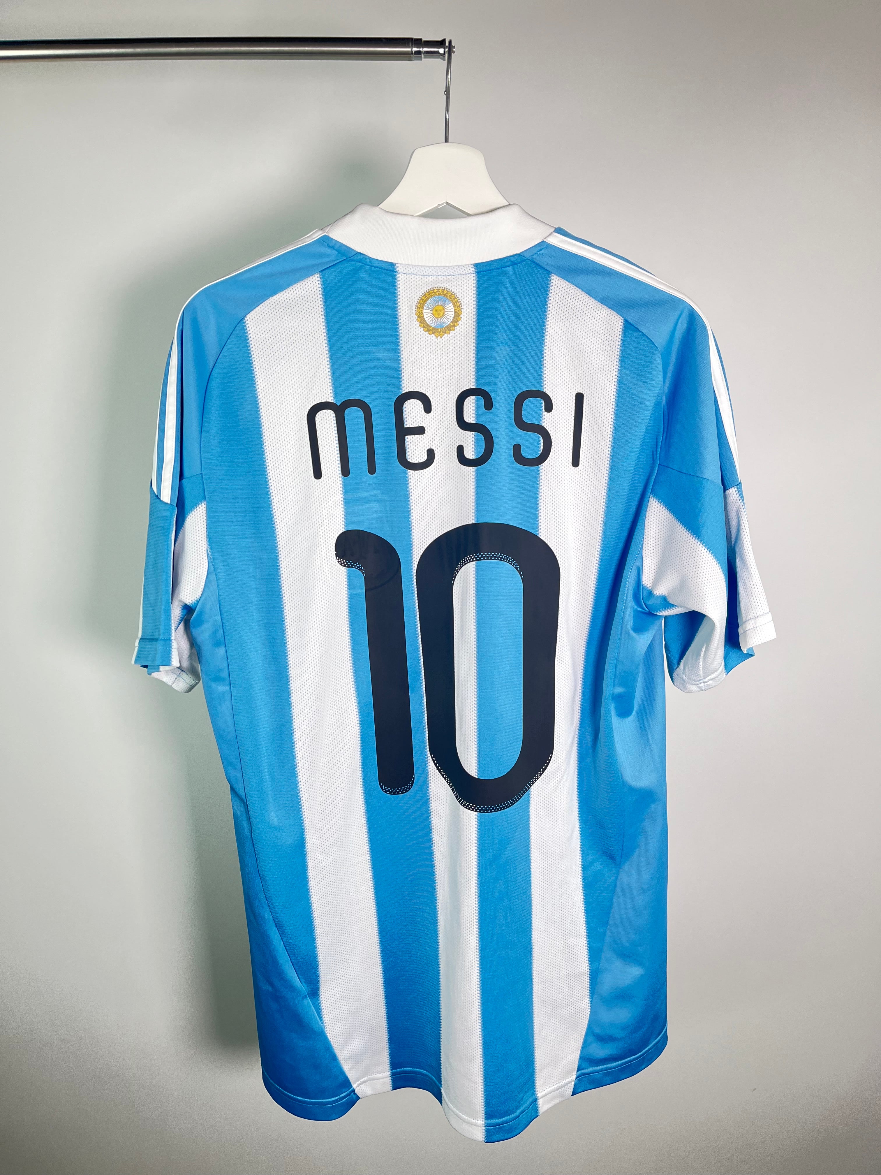 Jersey Argentina Local 2010 2011 *Mundial Sudáfrica* Lionel Messi (M)