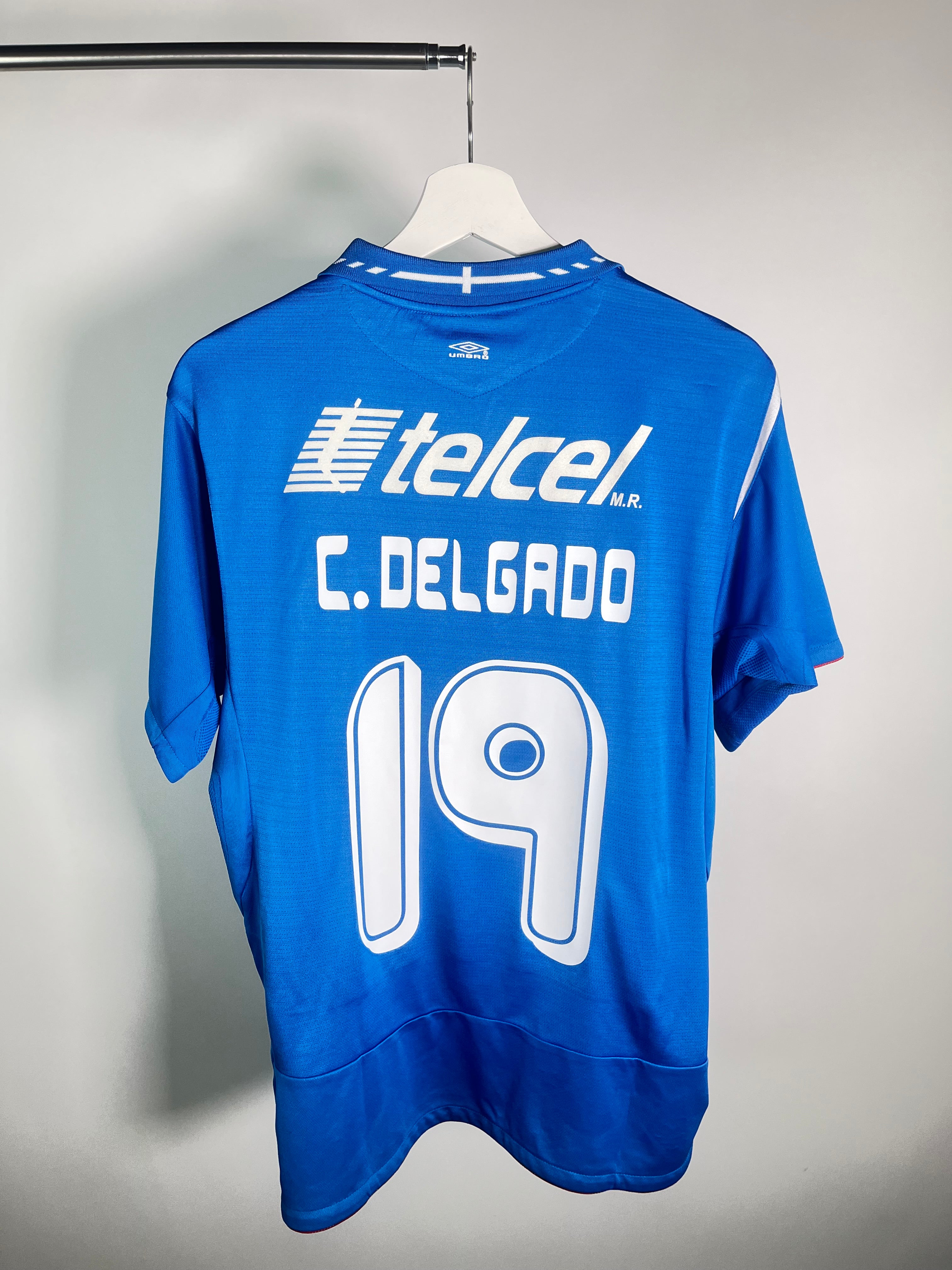 Jersey Cruz Azul Local 2007 2008 Match Detail vs América César Delgado (M)